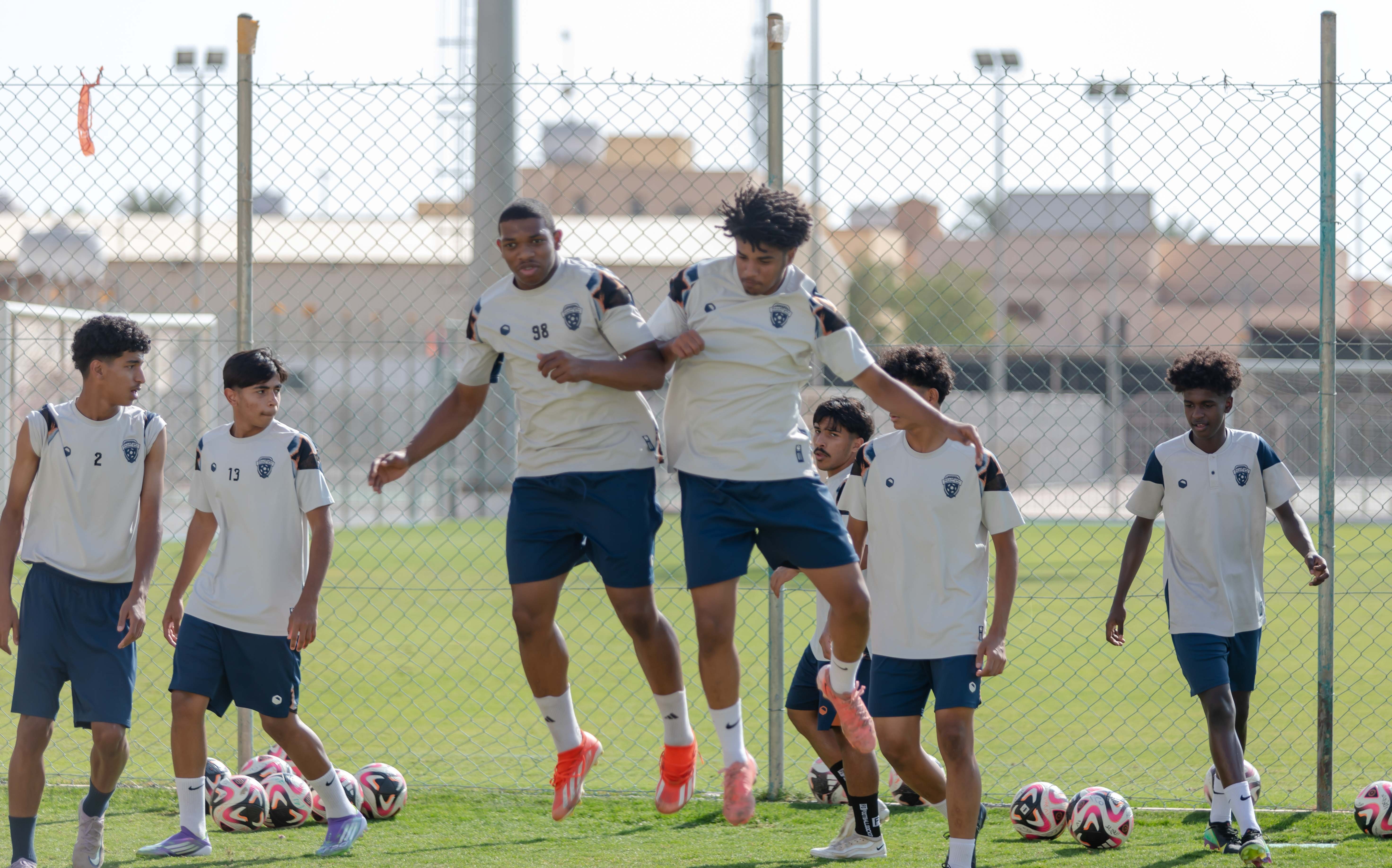 الفيحاء تحت 17 سنة يواصل تحضيراته اليومية لمواجهة نظيره نادي الشعلة