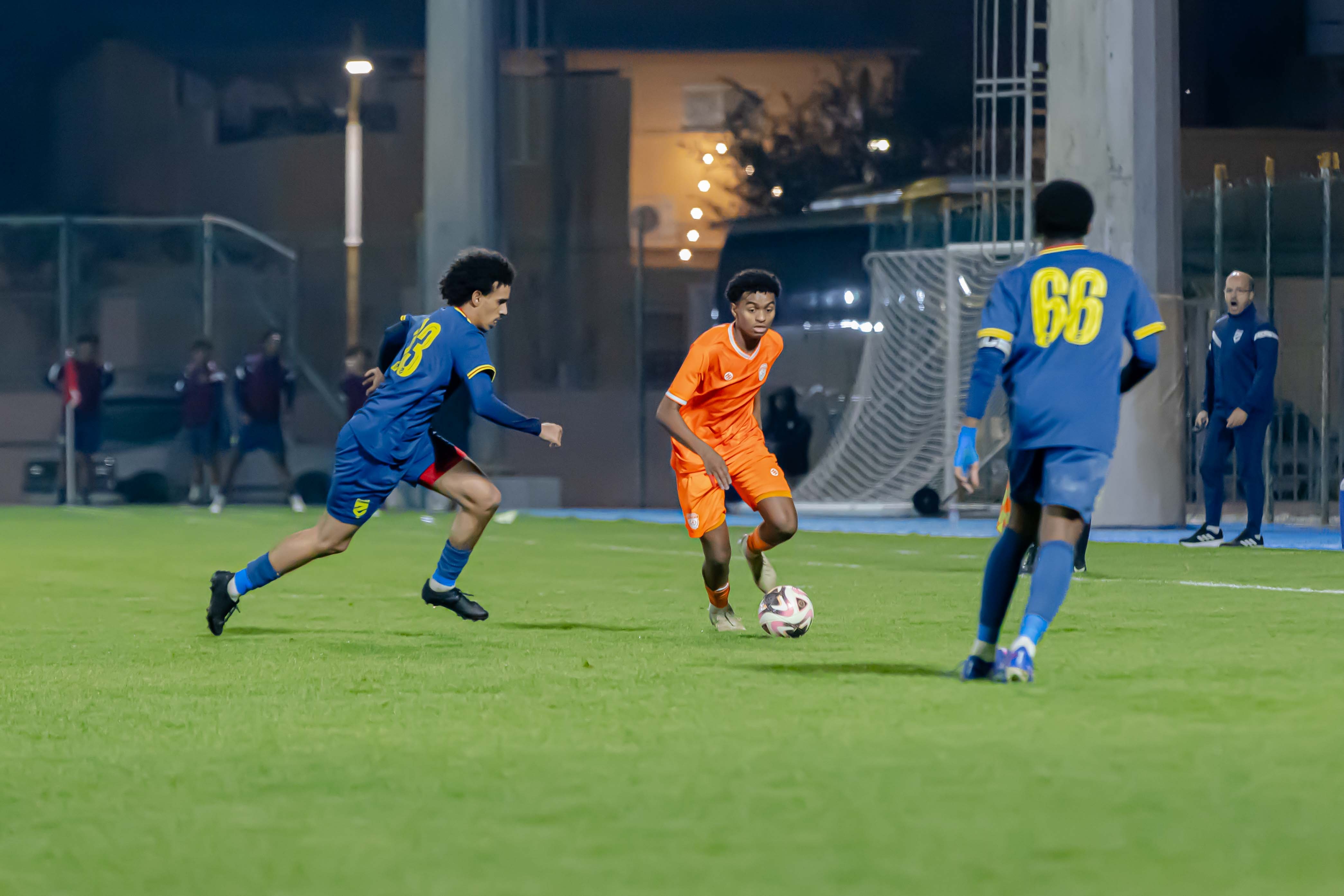 الفيحاء تحت 18 سنة يتعادل ايجابياً مع نظيرة نادي الحزم