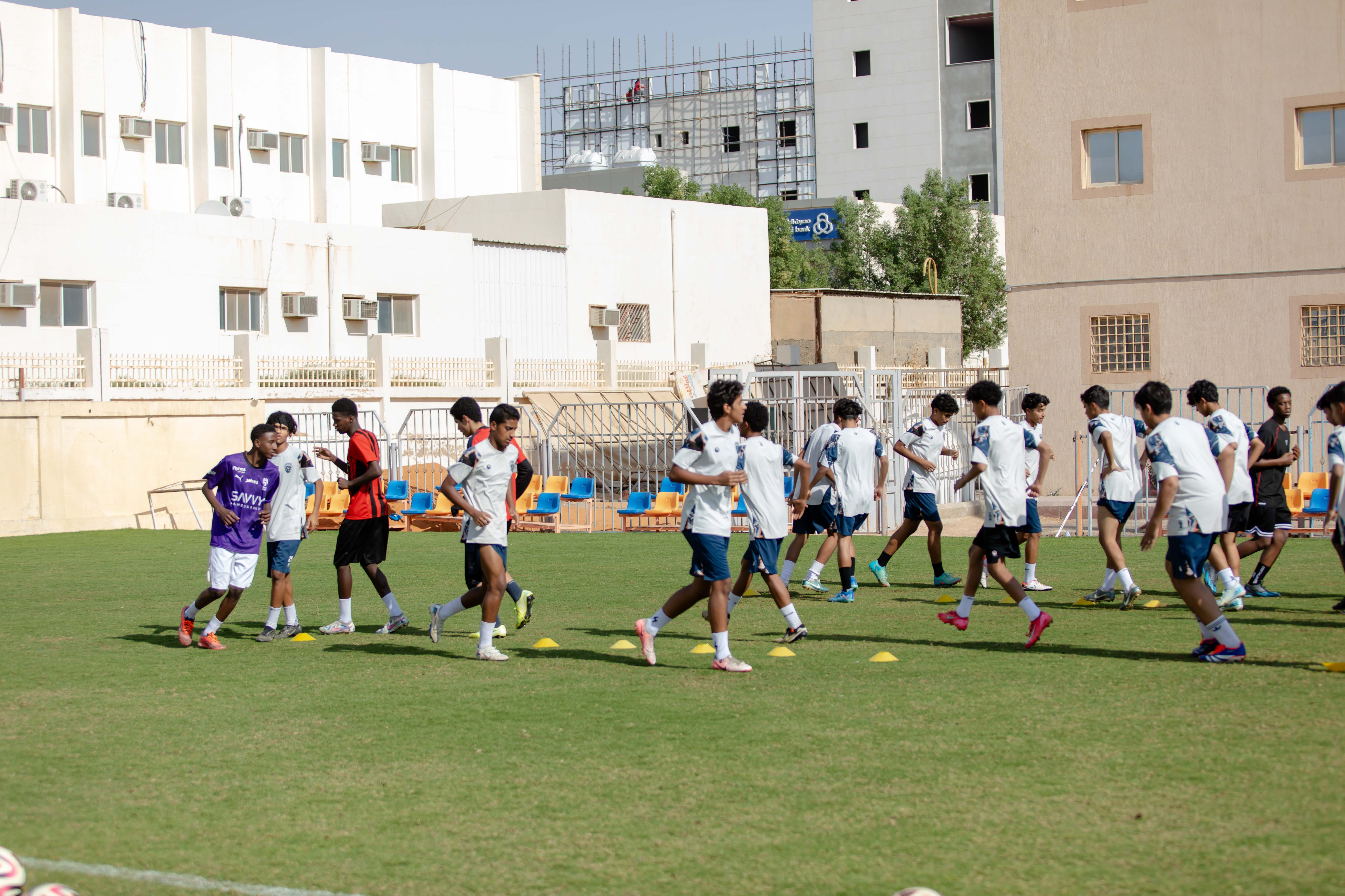 الفيحاء تحت 15 سنة يواصل تحضيراتة لمواجهة نظيره نادي الفتح