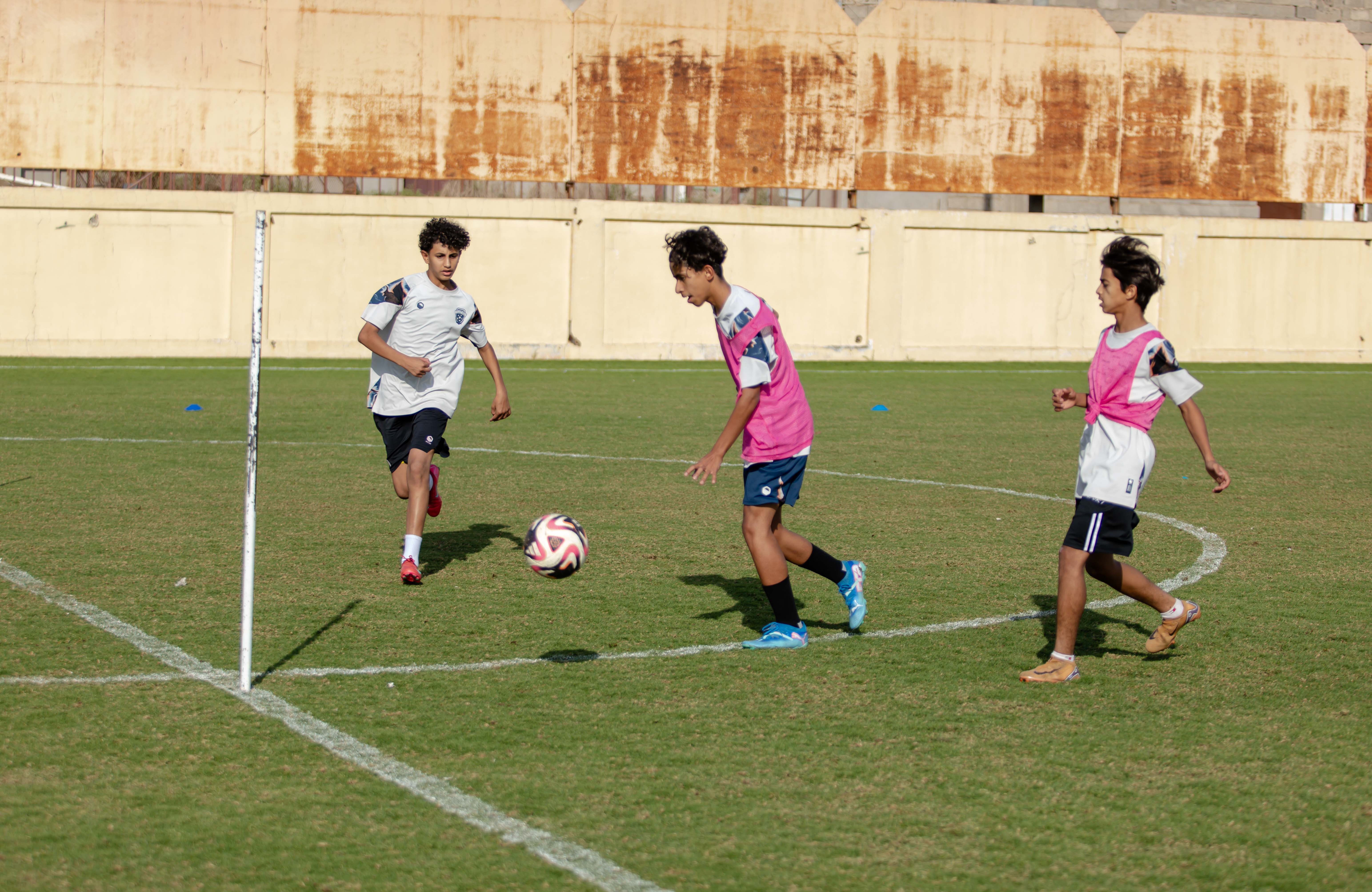 الفيحاء تحت 15 سنة يواصل تحضيراتة لمواجهة نظيره نادي الفتح