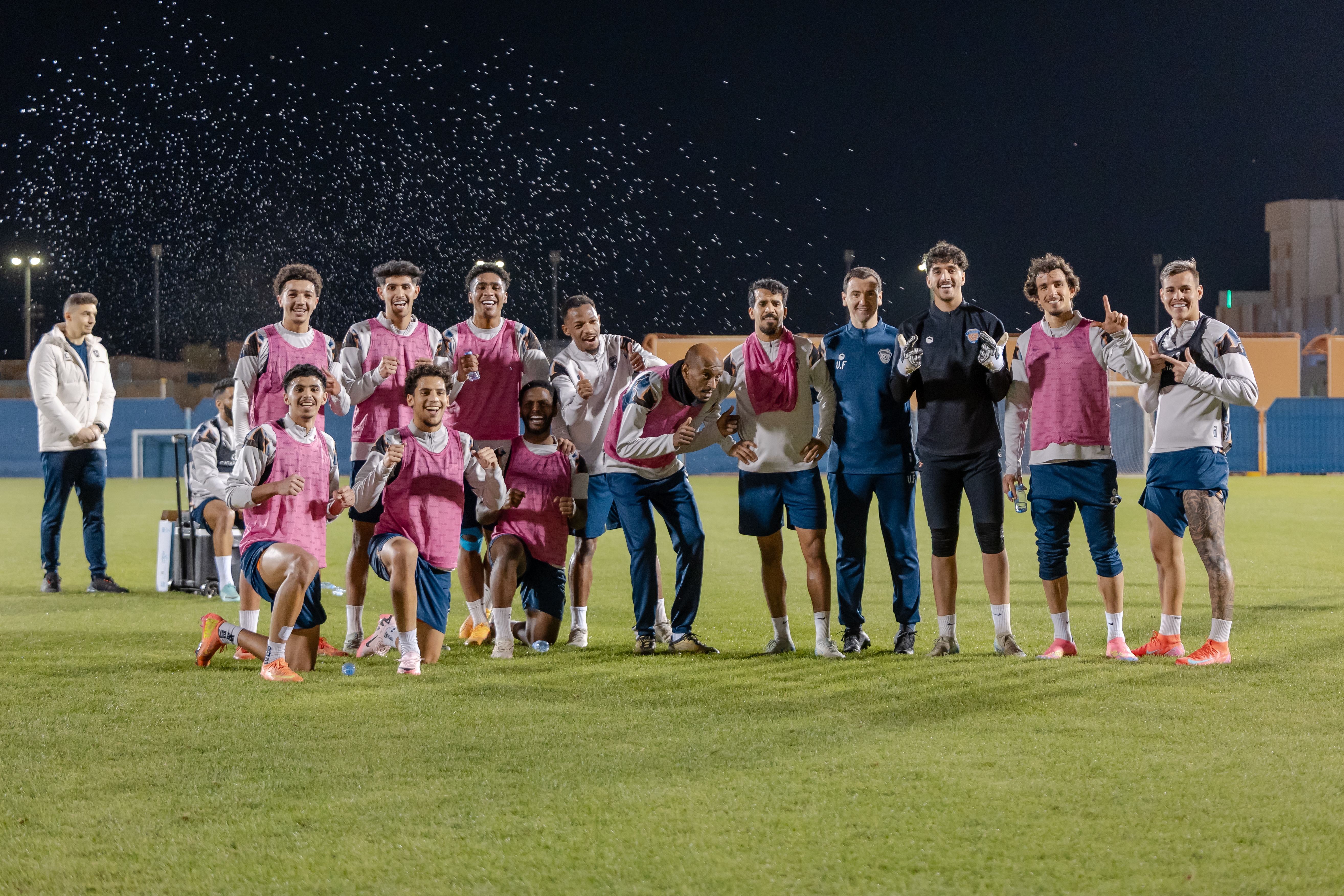 الفيحاء يواصل استعداداته بمناورة رسمية