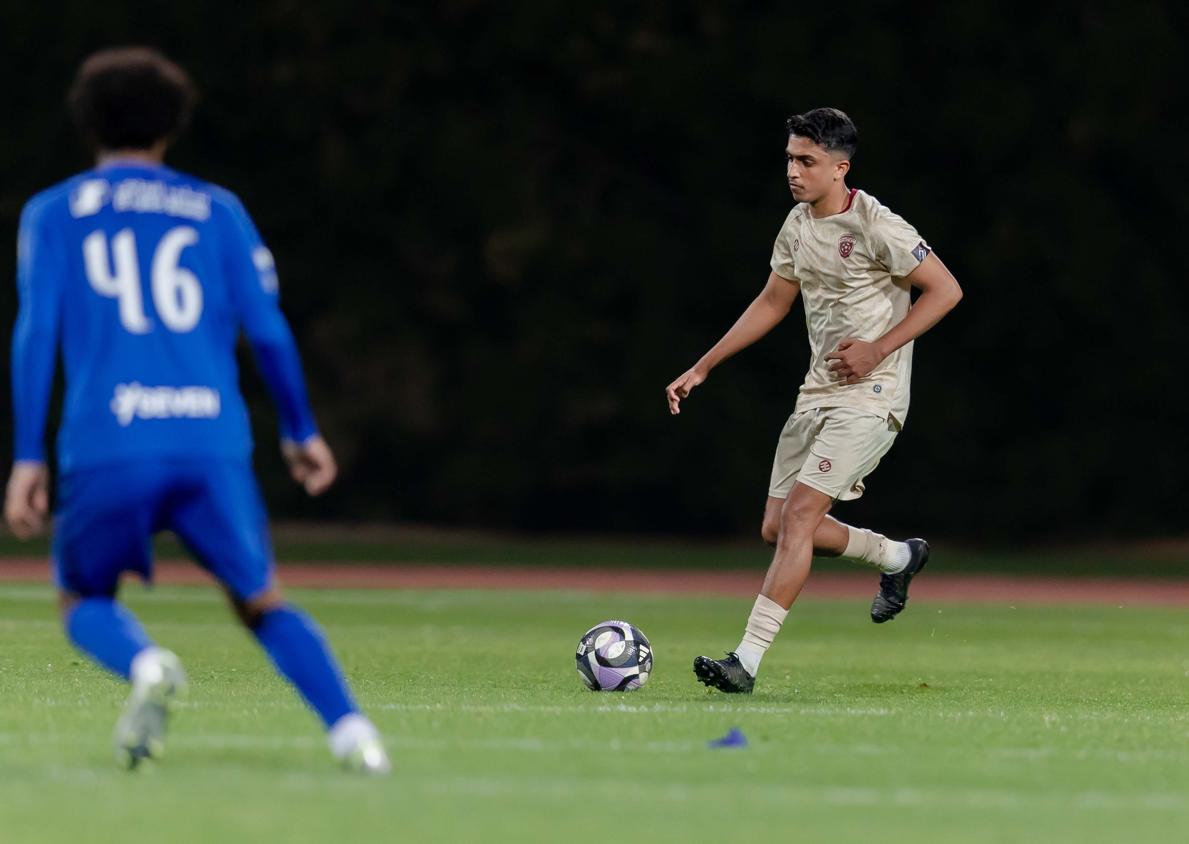 الفيحاء تحت 21 عامًا يخسر لقاء نظيره الهلال ضمن الجولة الثالثة عشر من دوري جوي للنخبة U21 .