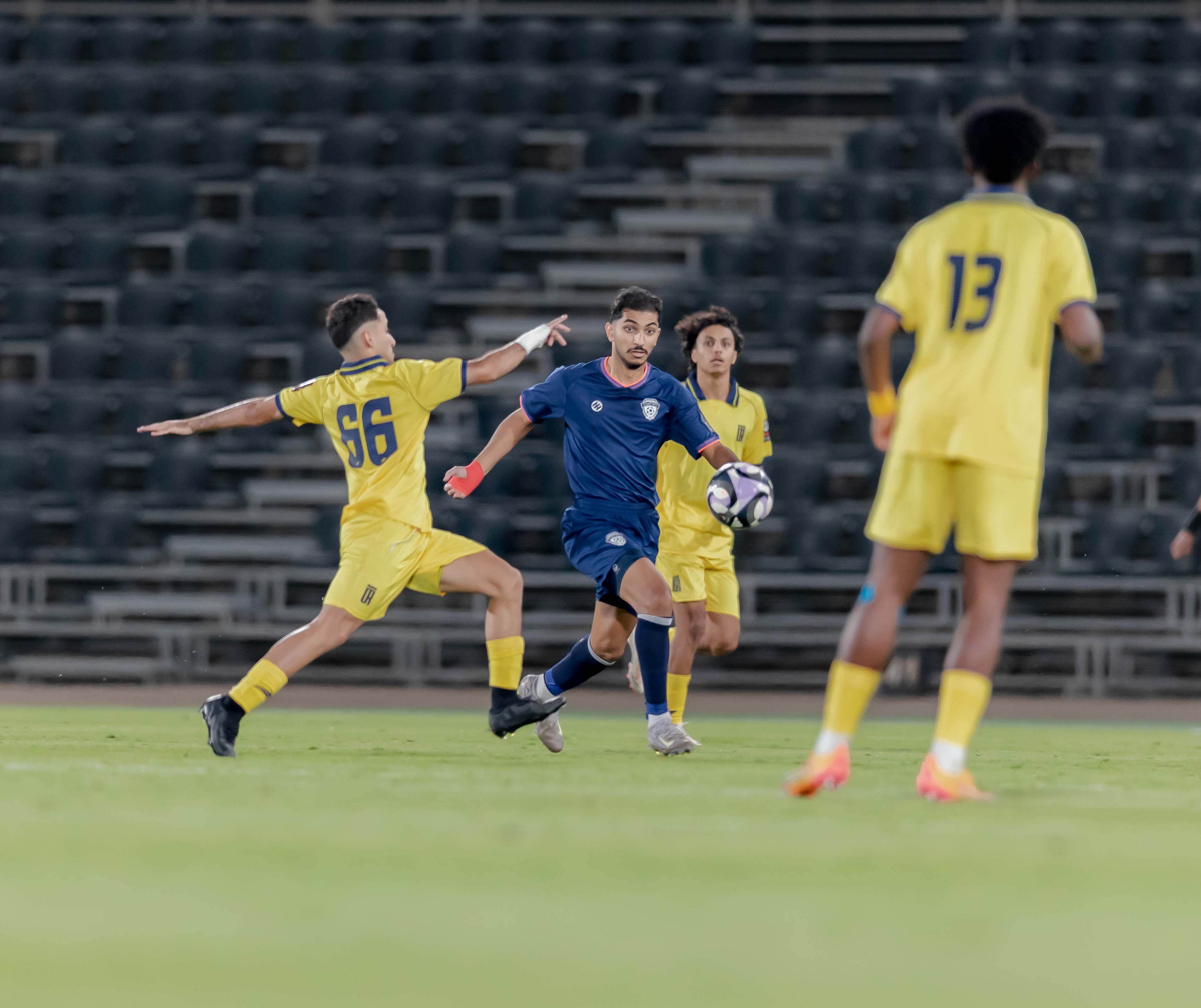 الفيحاء يخسر مواجهته من أمام العروبة بثلاثة أهداف مقابل هدفين على ملعب جامعة الجوف