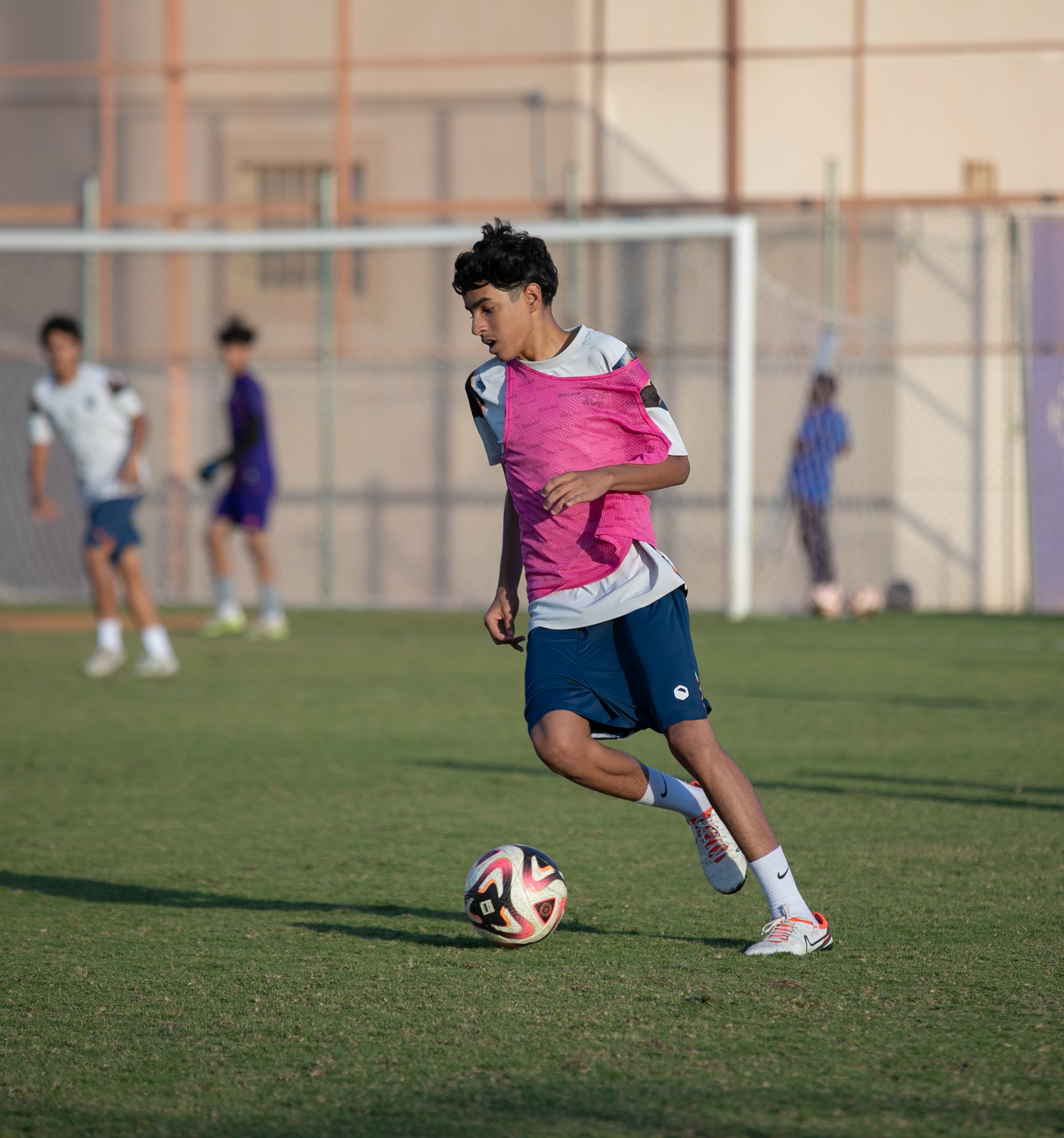 الفيحاء تحت 15 سنة يجري تمرينه الرئيس لمواجهة نظيره نادي الباطن