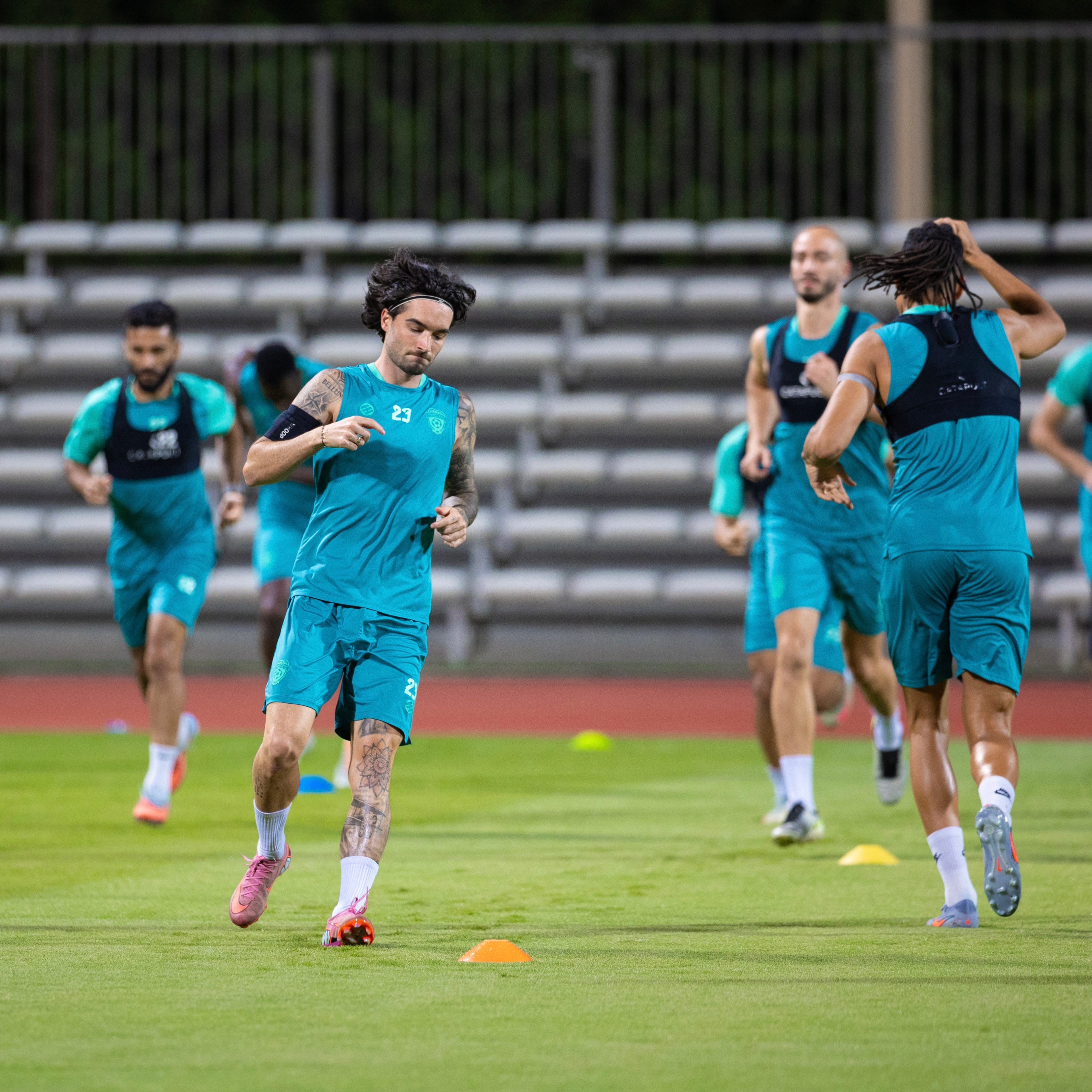 الفيحاء يجري مرانه الرئيس لمواجهة الشباب