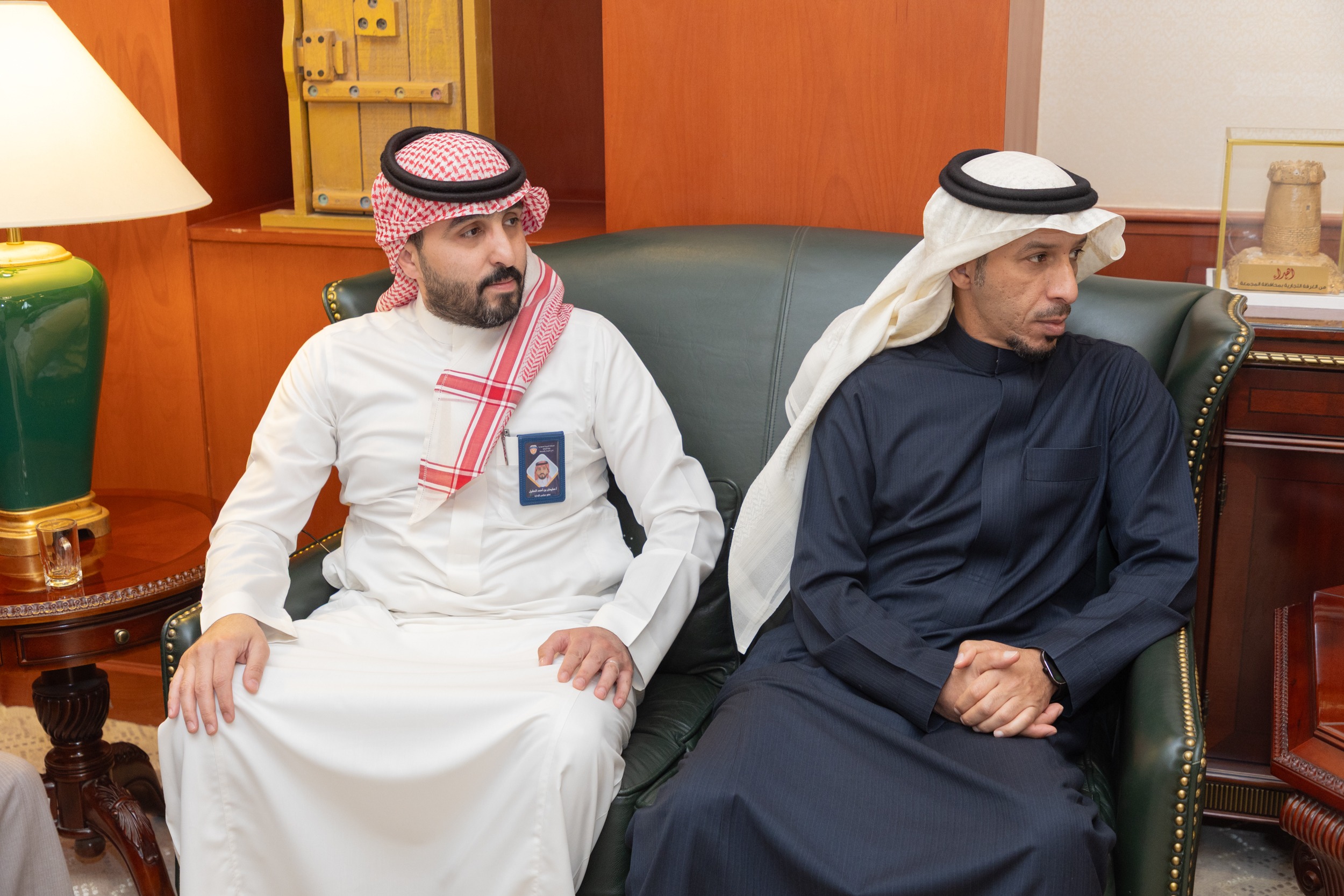 محافظ المجمعة يستقبل رئيس وأعضاء مجلس إدارة نادي الفيحاء