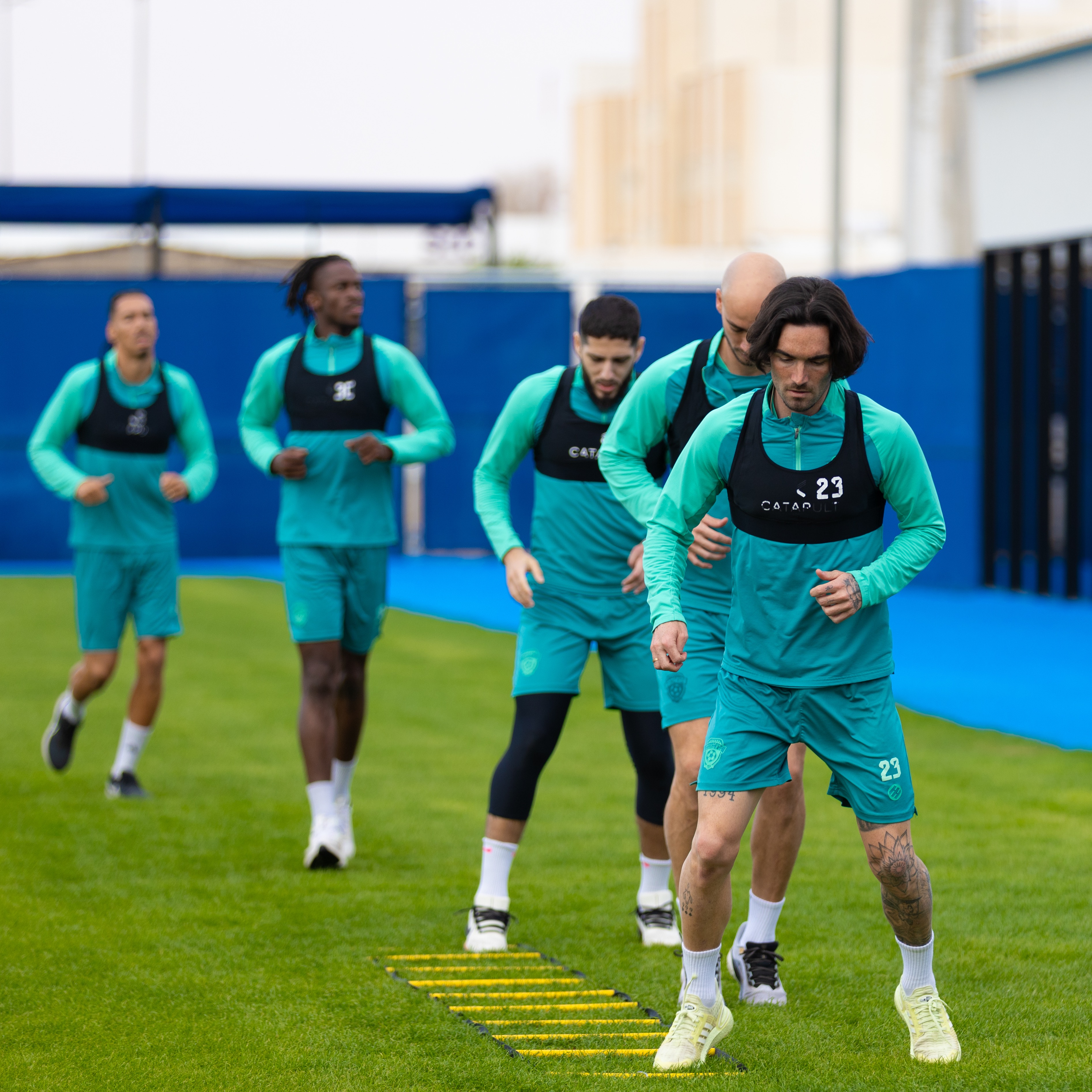 الفيحاء يستأنف تدريباته استعداداً لمواجهة الأهلي