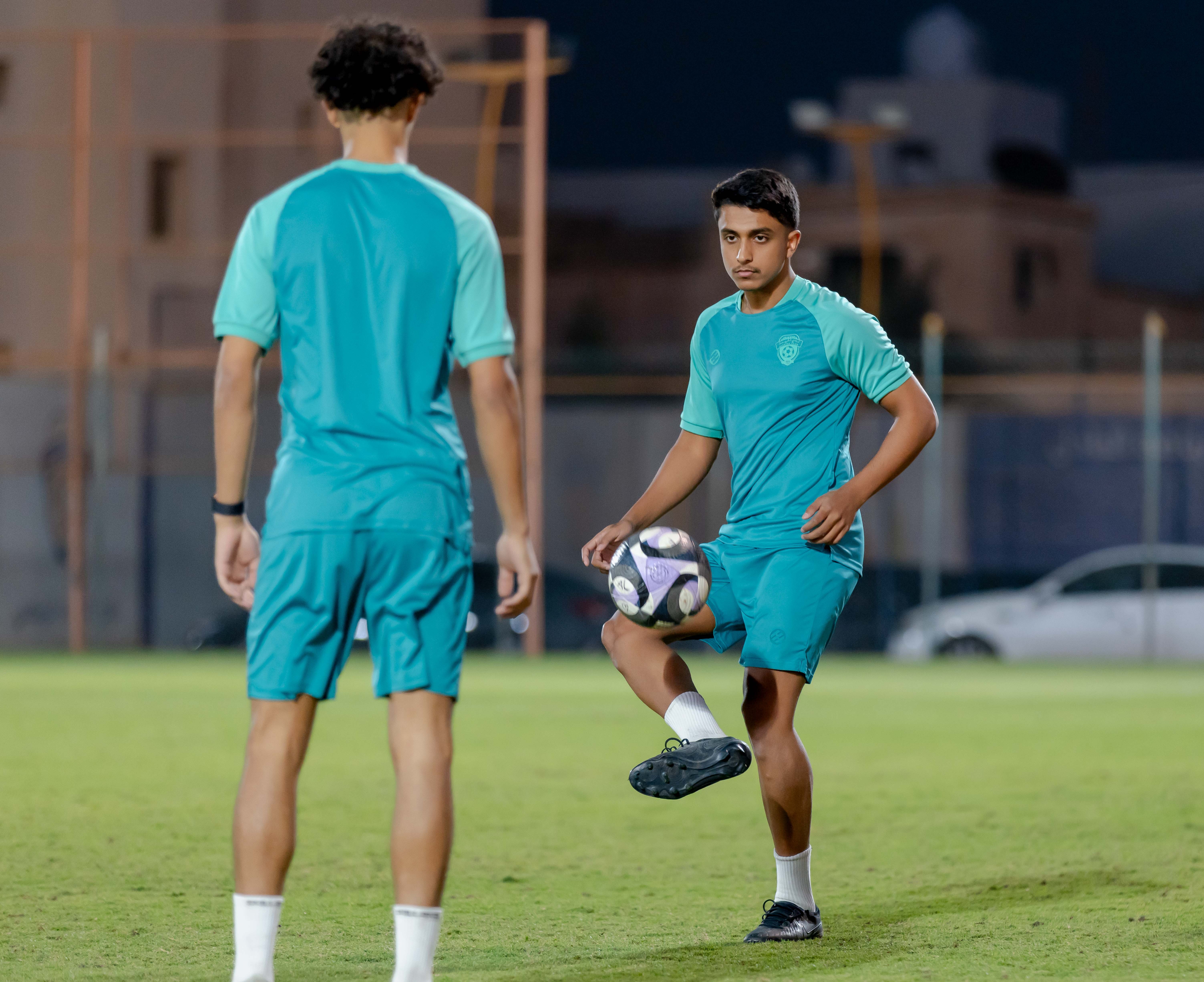 الفيحاء تحت 21 عام يجري تمرينه الرئيس استعداداً لملاقاة العروبة