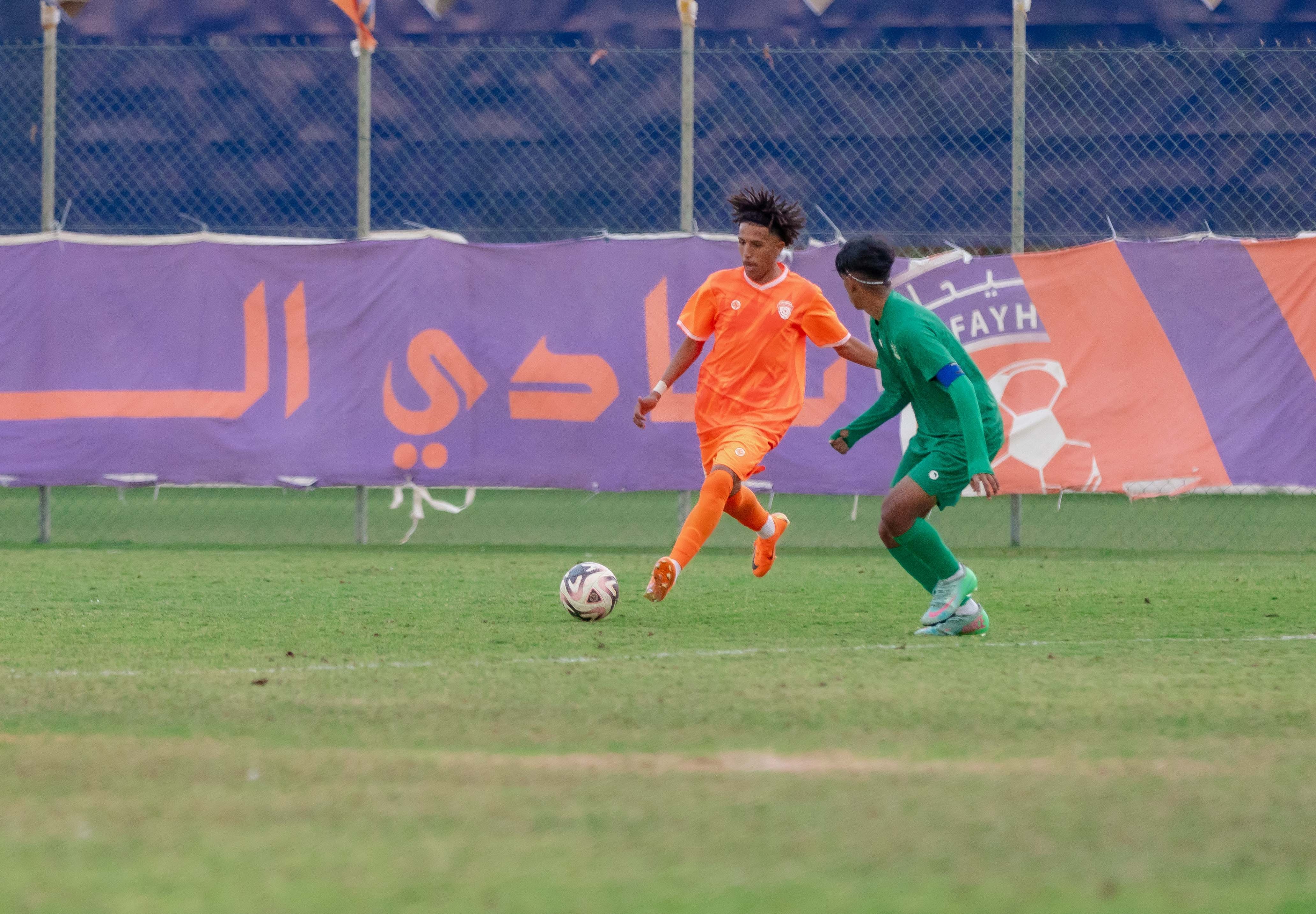 الفيحاء تحت 17 سنة يكسب لقاء نظيره نادي النجمة