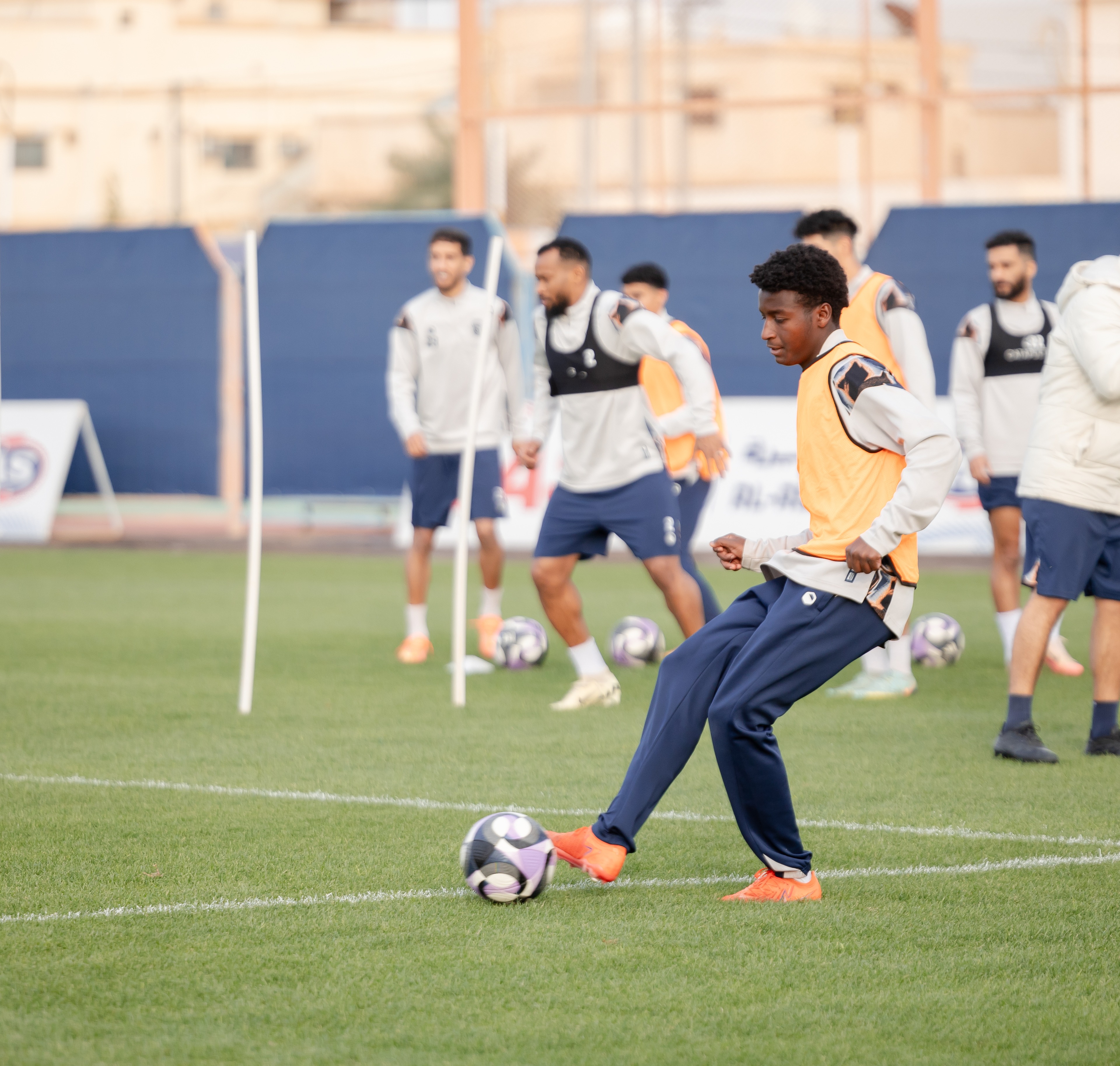 الفيحاء يجري مرانه الرئيس استعداداً لمواجهة الرياض