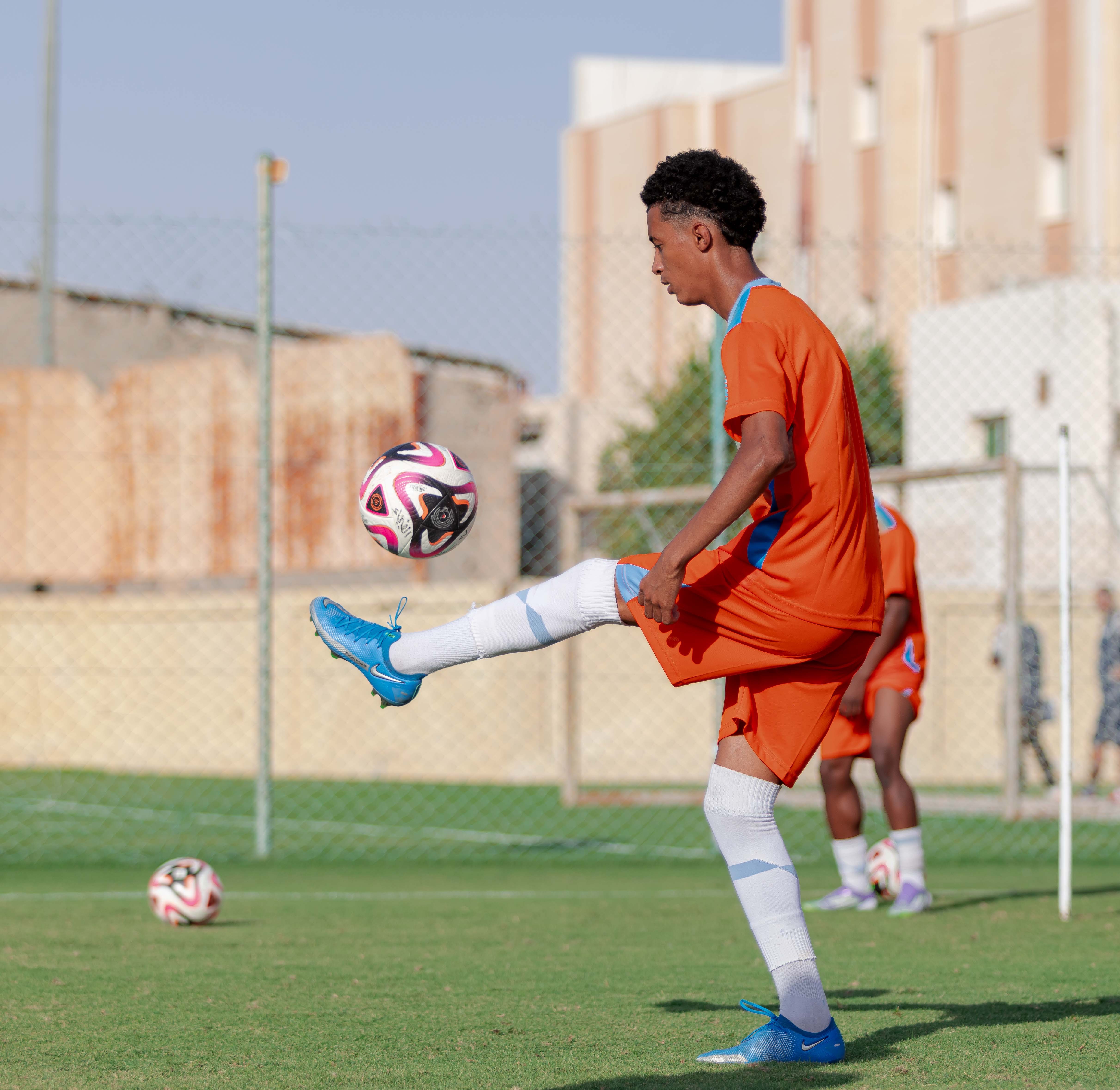 الفيحاء تحت 17 سنة يجري تمرينه الرئيس لمواجهة نظيره نادي حطين