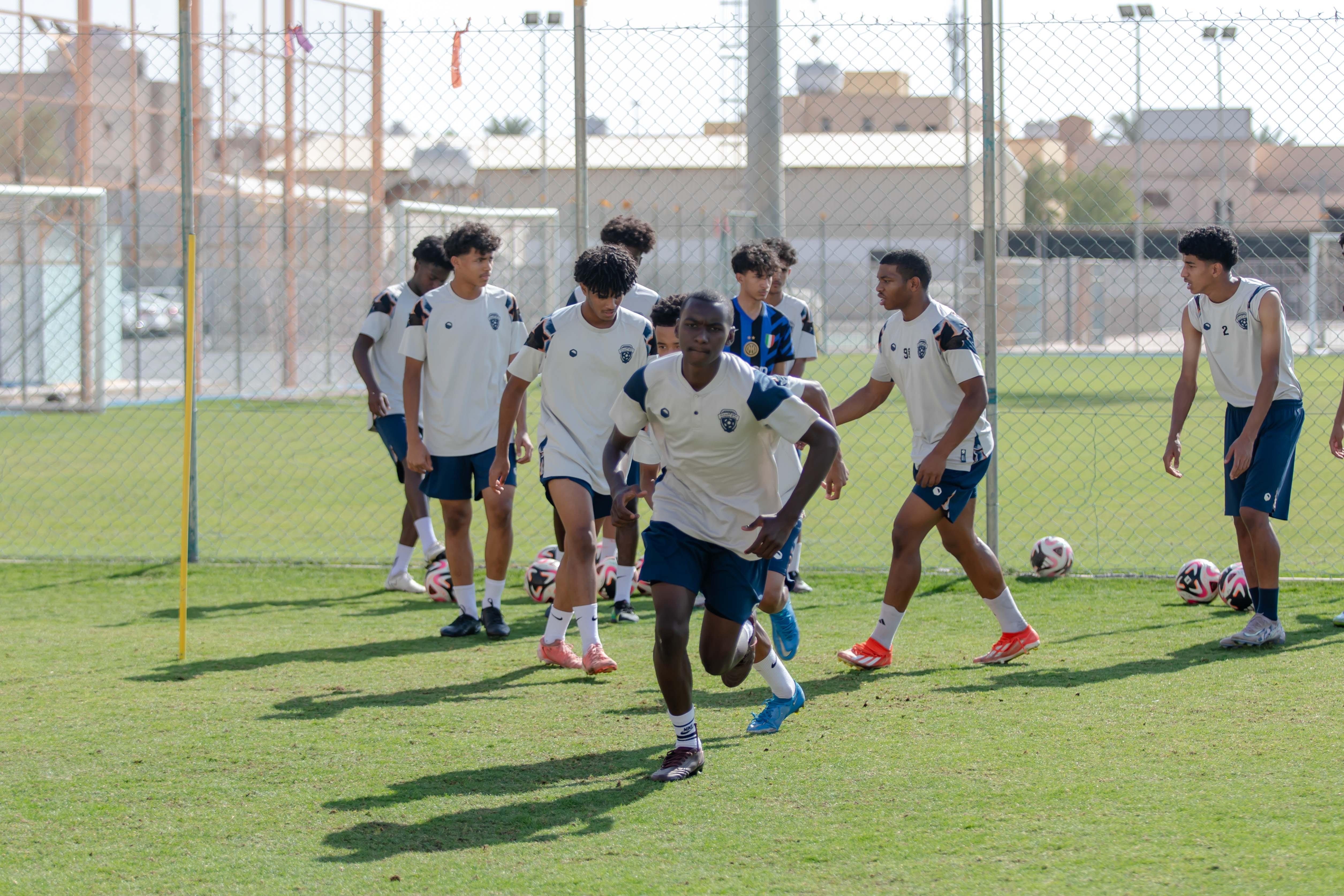 الفيحاء تحت 17 سنة يواصل تحضيراته اليومية لمواجهة نظيره نادي الشعلة