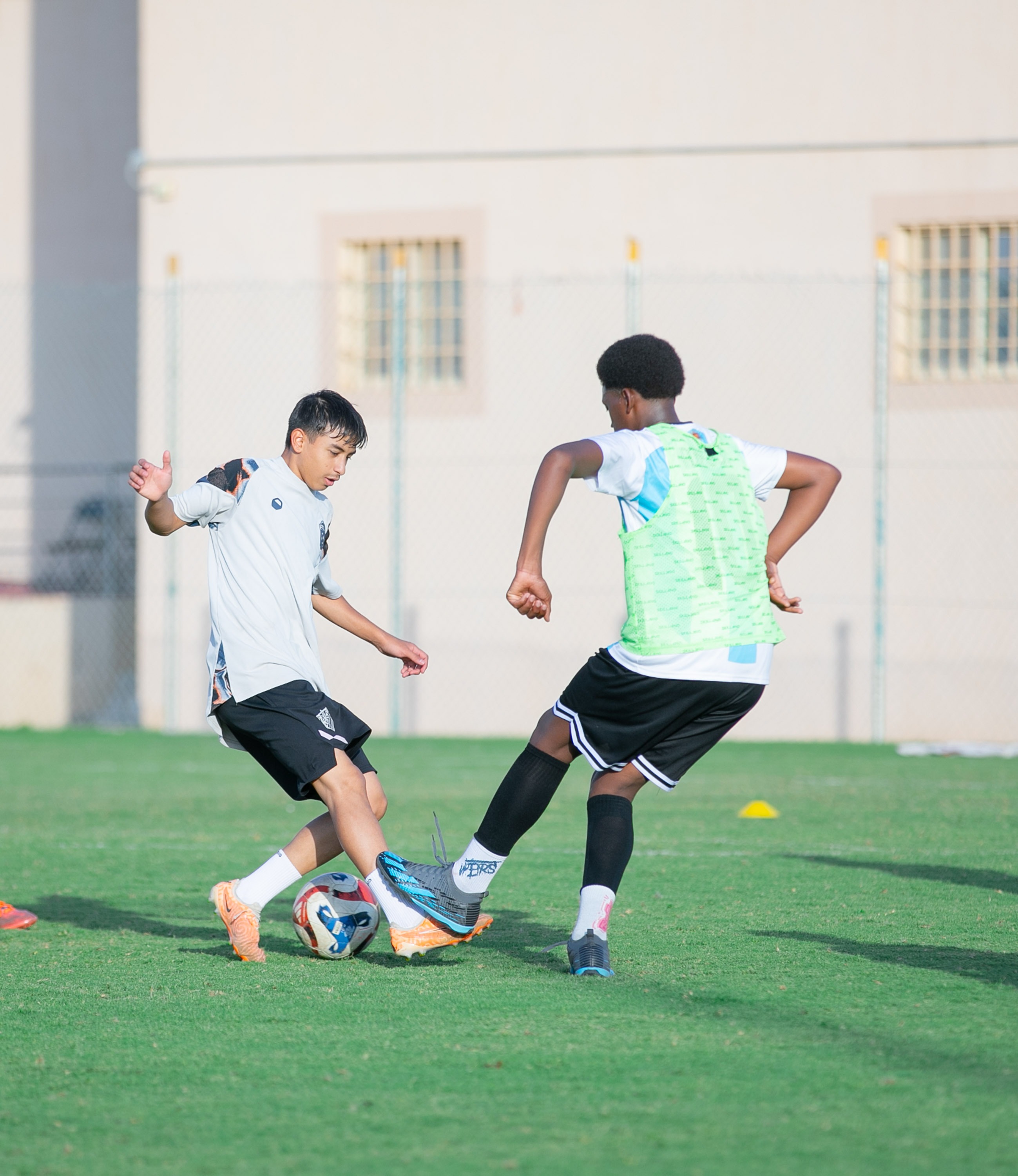 الفيحاء تحت 15 سنة يجري تمرينه الرئيس لمواجهة نظيره نادي الطائي