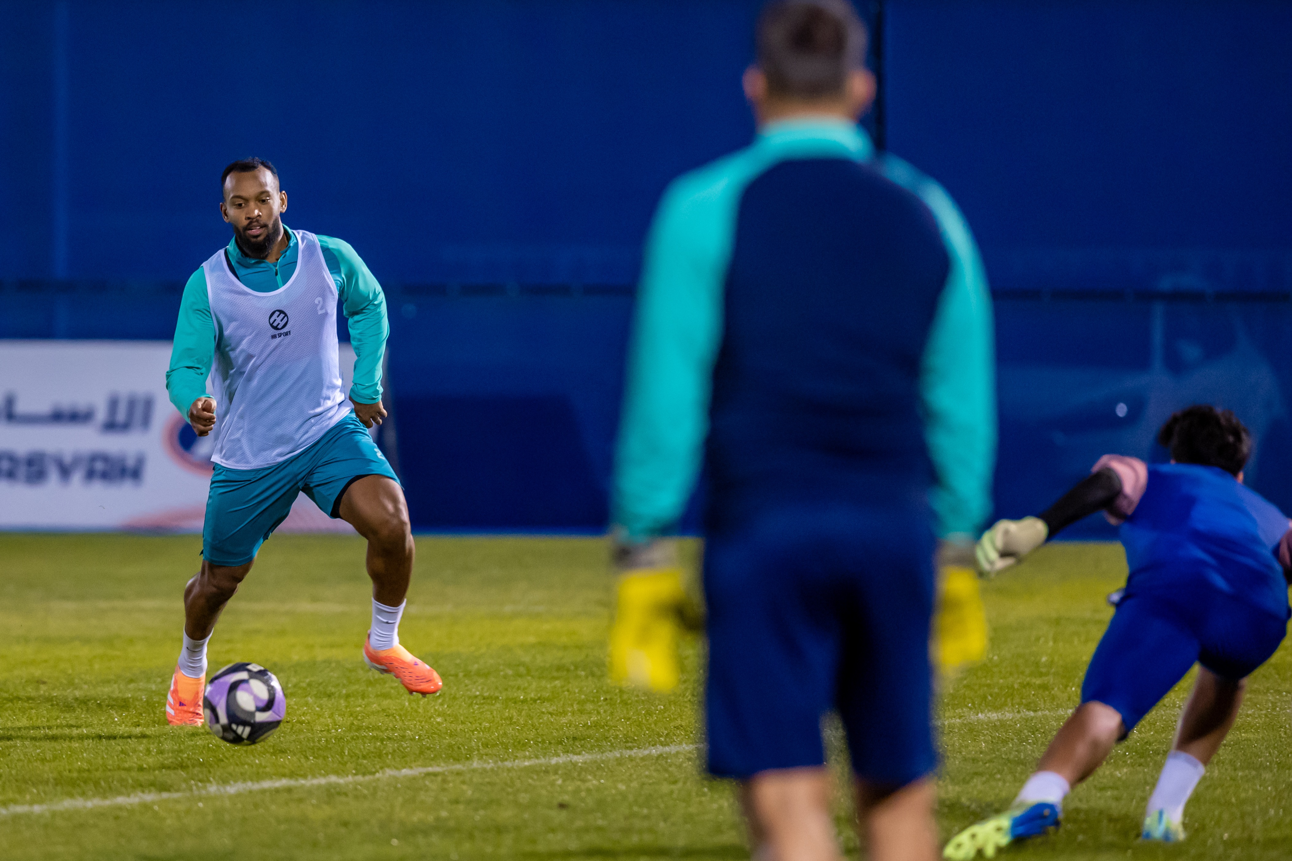 الفيحاء يجري مرانه الرئيس استعداداً لمواجهة الخلود