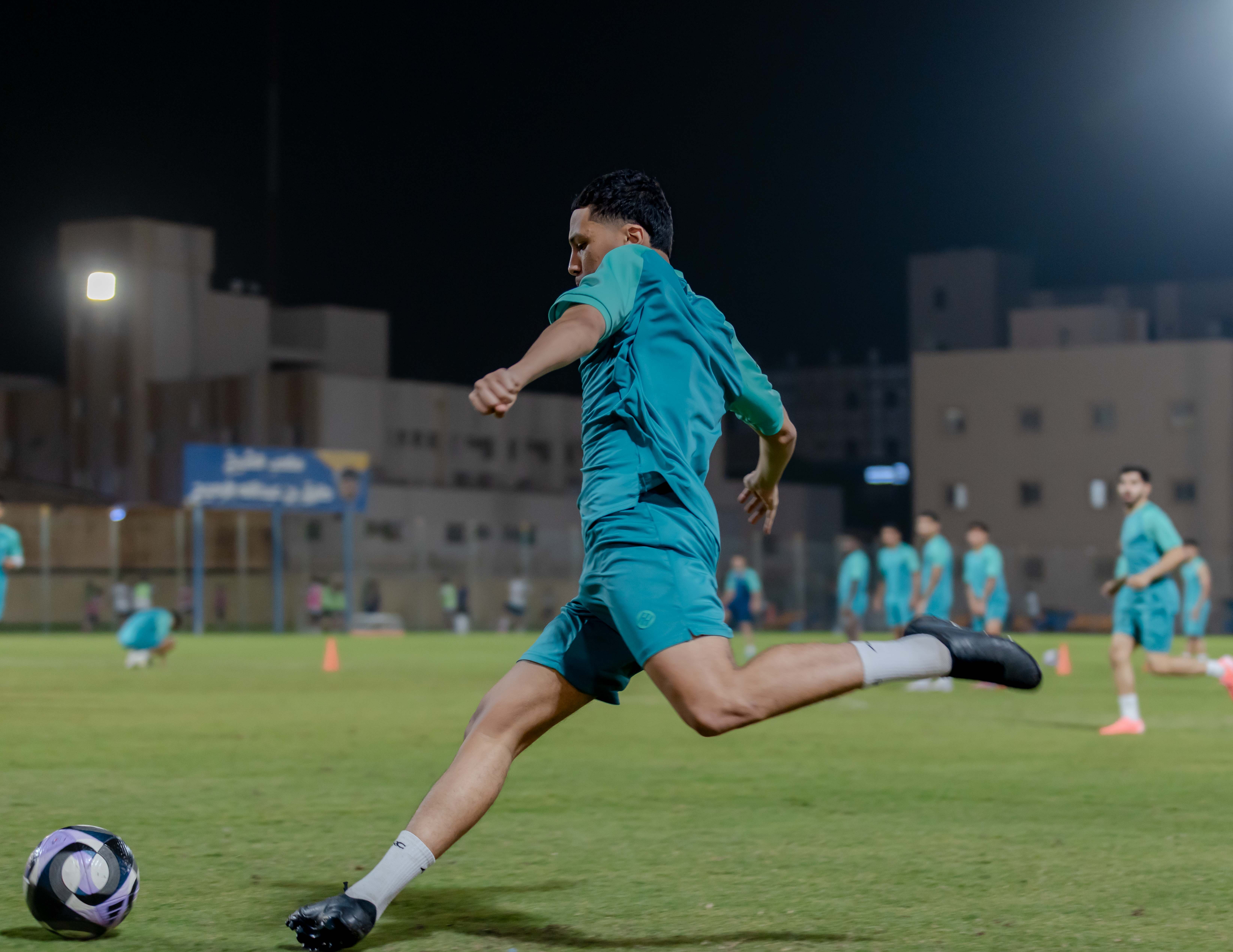 الفيحاء تحت 21 عام يجري تمرينه الرئيس استعداداً لملاقاة العروبة