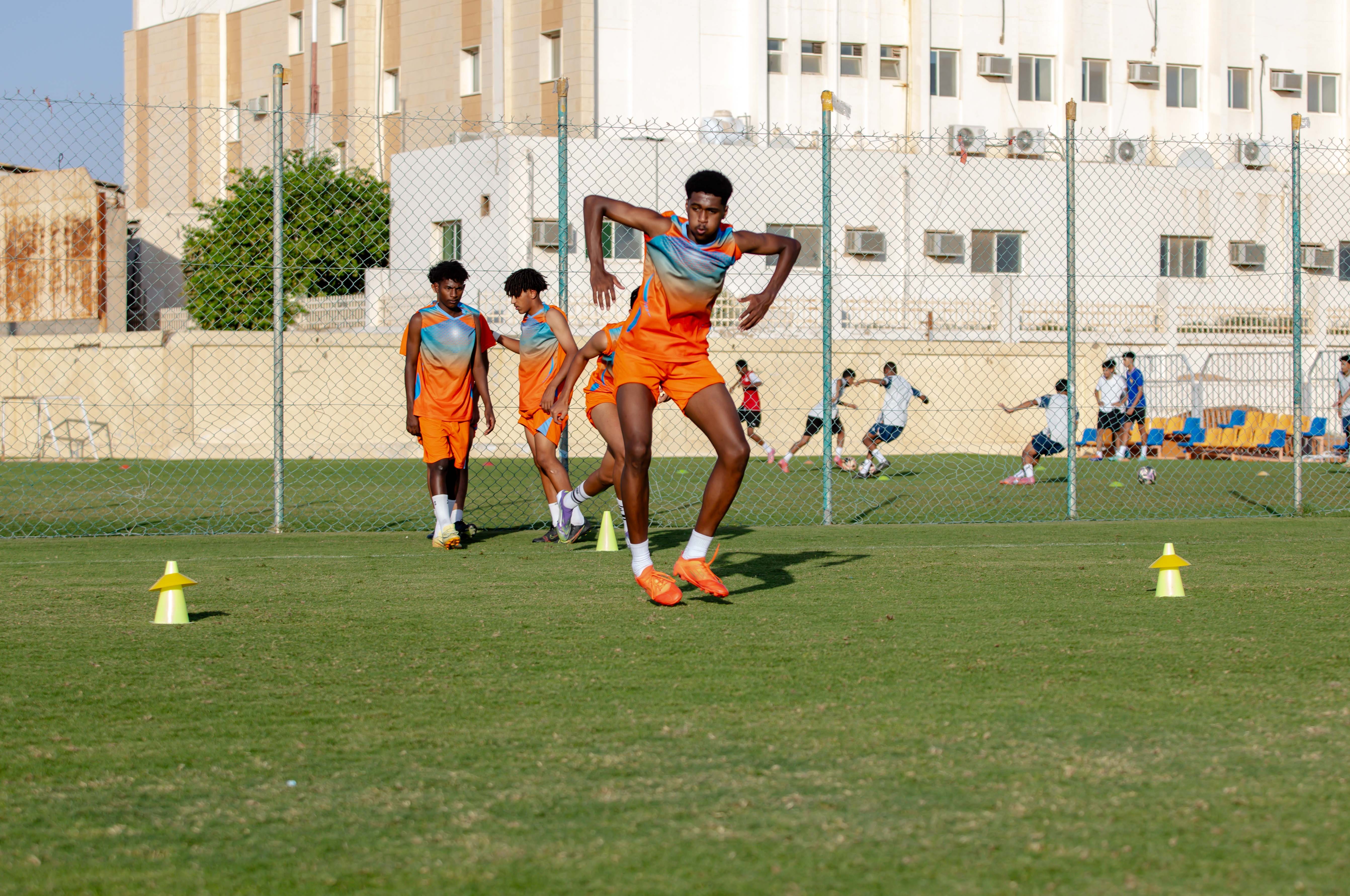 الفيحاء تحت 17 سنة يجري تمرينه الرئيس لمواجهة نظيره نادي الانصار