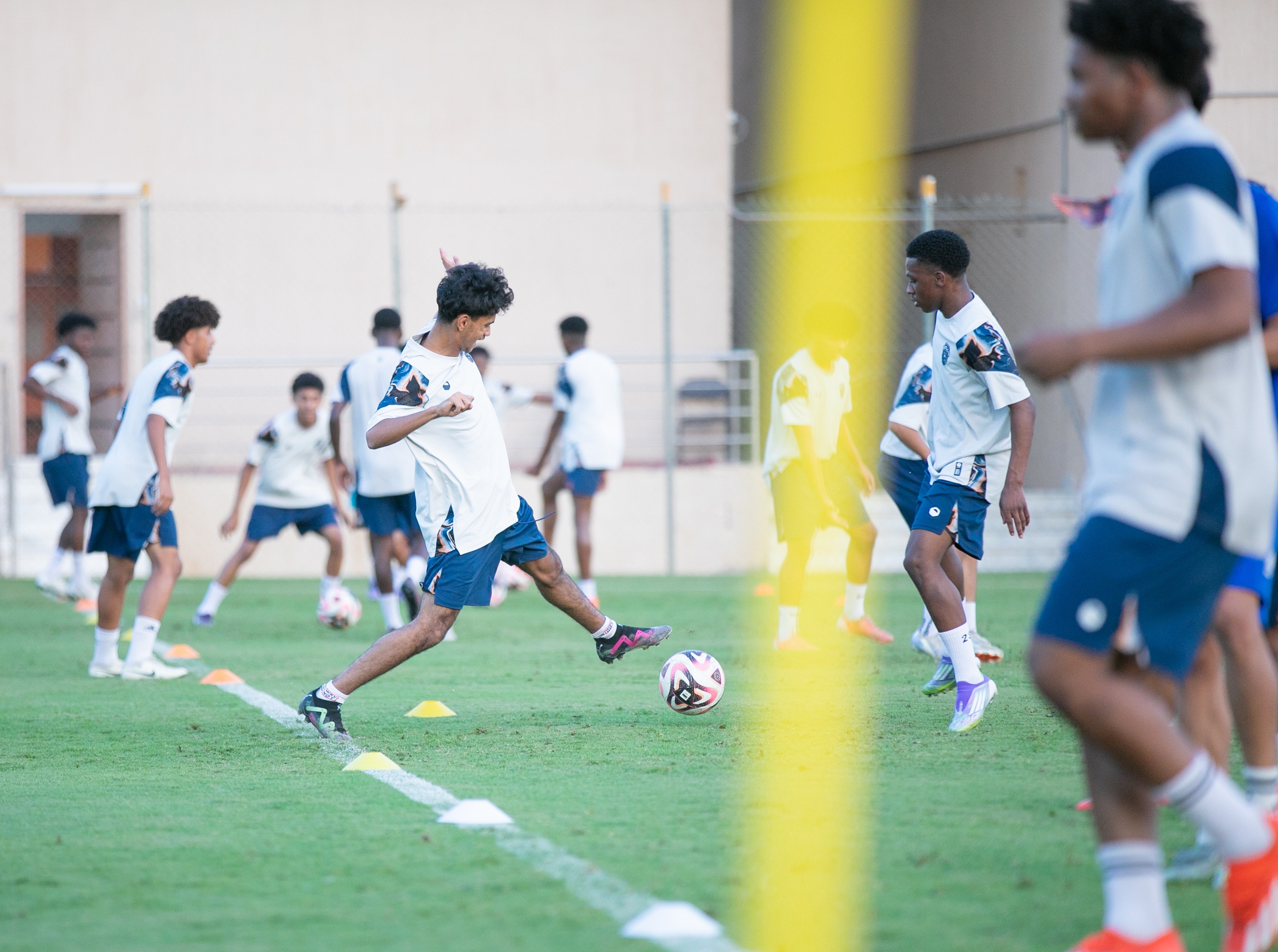 الفيحاء تحت 17 سنة يواصل تحضيراته اليومية لمواجهة نظيره نادي الجيل