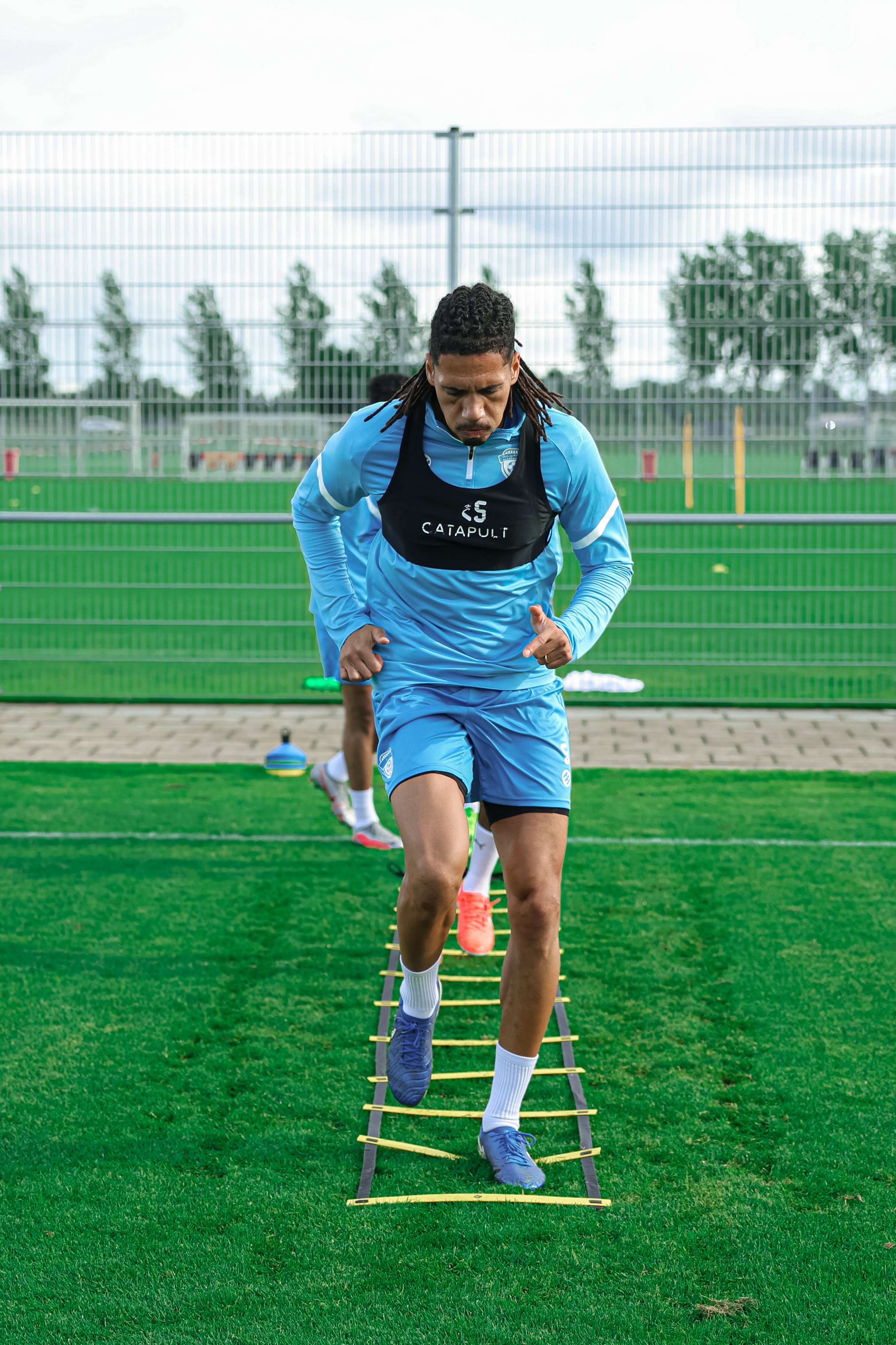 في خامس أيام معسكر الفهود في هولندا، الفريق يجري تمرينه الرئيس استعدادًا لمواجهة أم صلال القطري