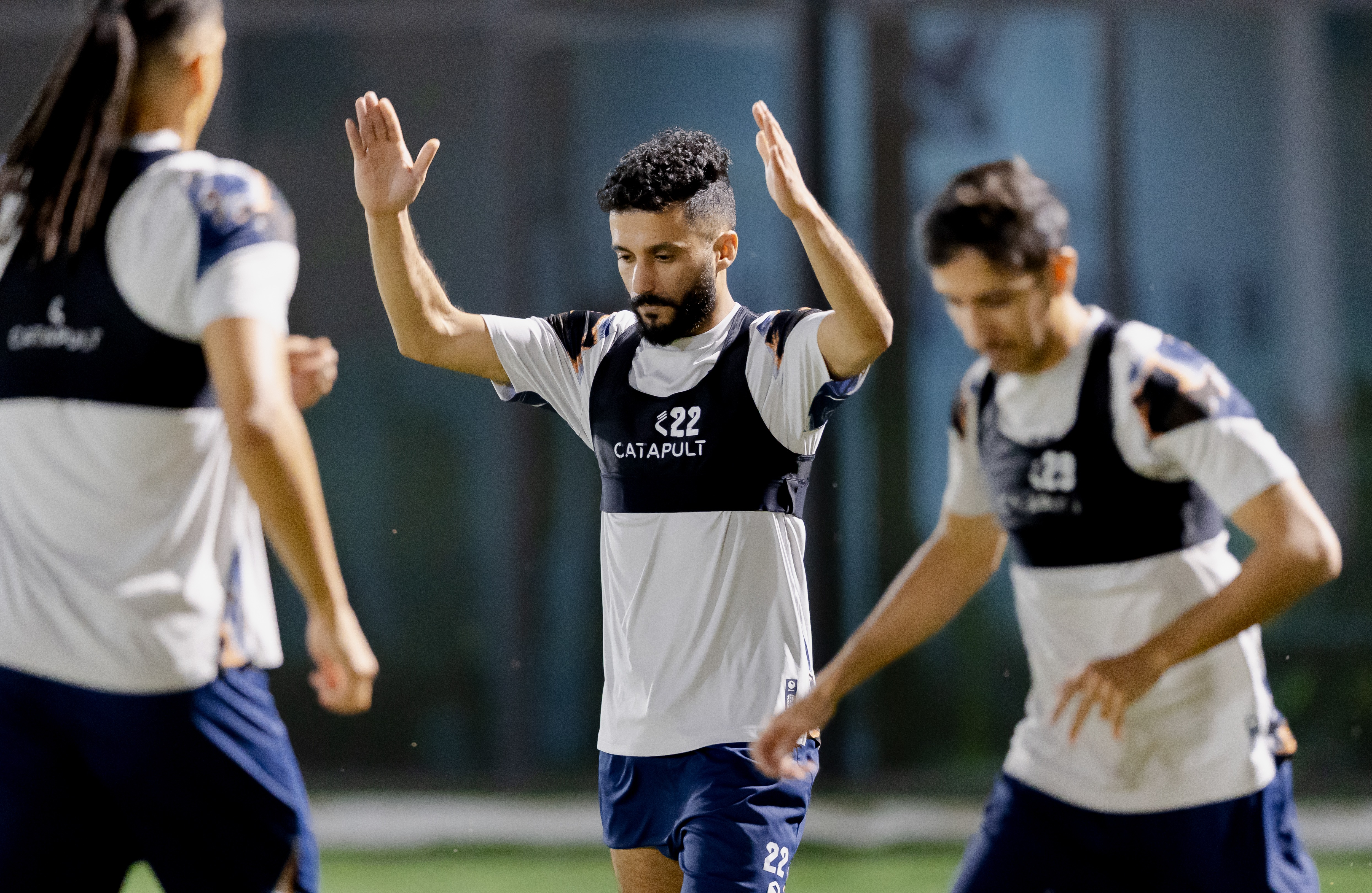 الفيحاء يجري تمرينه الرئيس لمواجهة القادسية