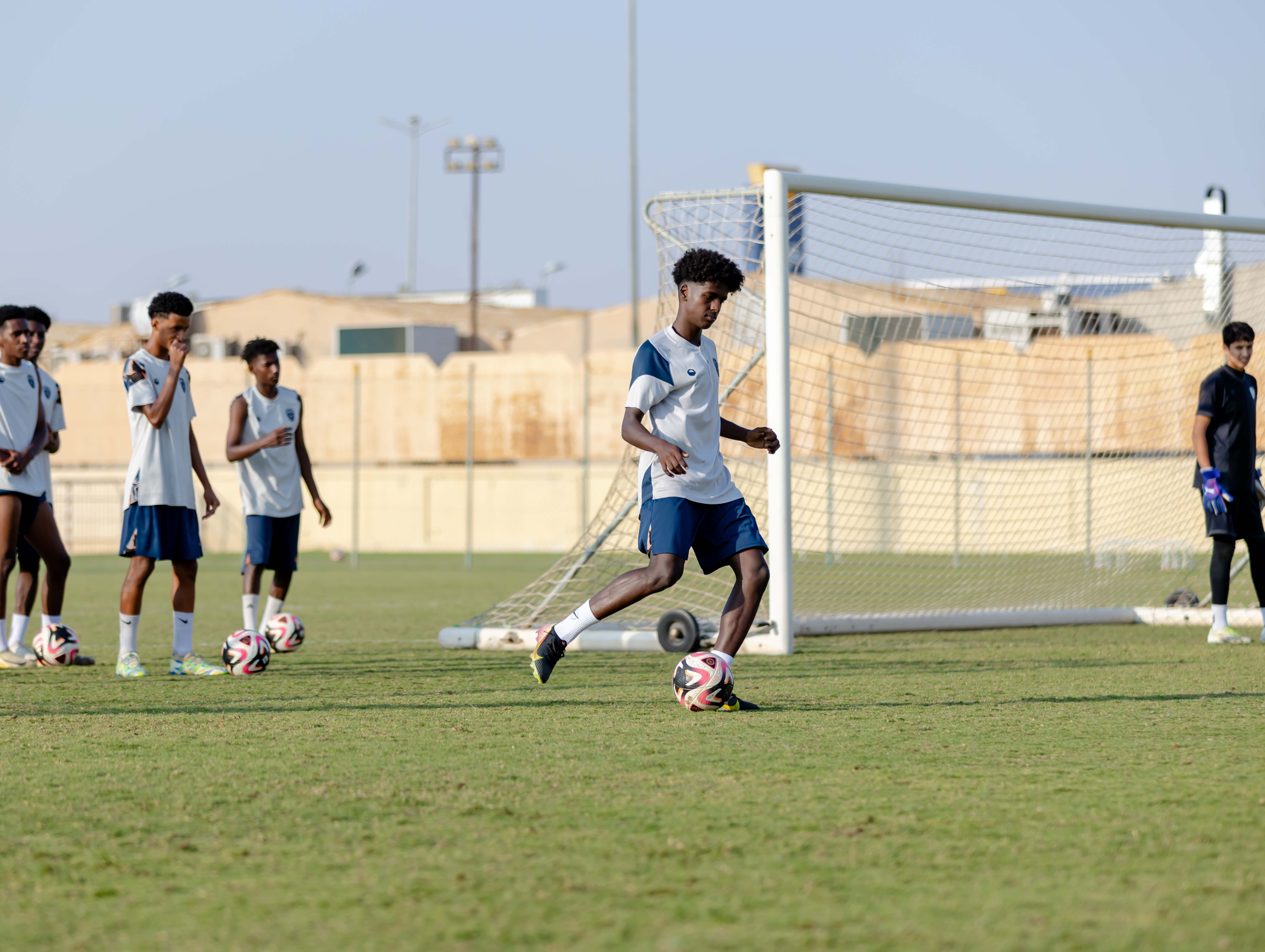 الفيحاء تحت 17 سنة يواصل تحضيراته لمواجهة نظيره نادي هجر لمواجهة هجر