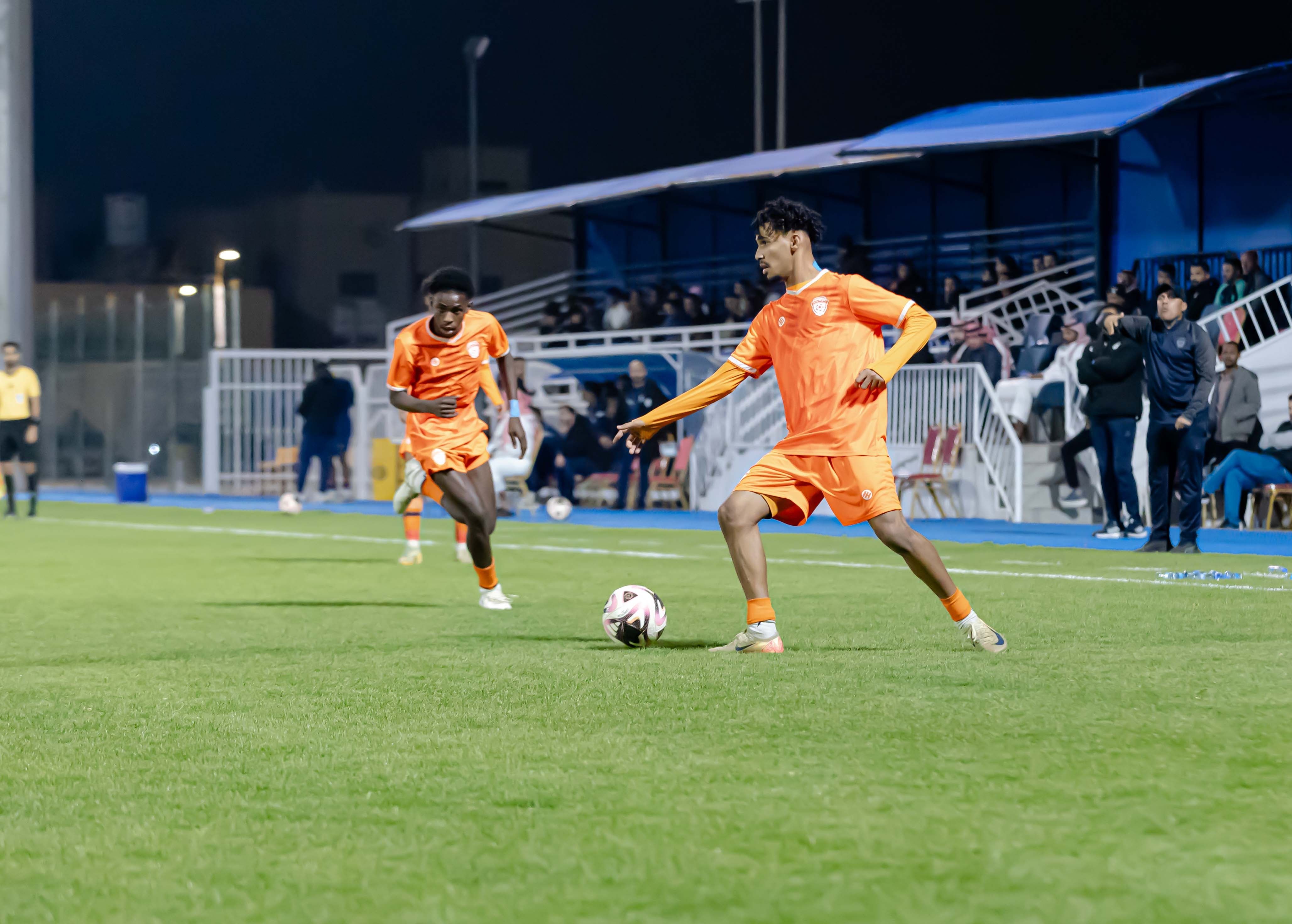 الفيحاء تحت 18 سنة يتعادل ايجابياً مع نظيرة نادي الحزم