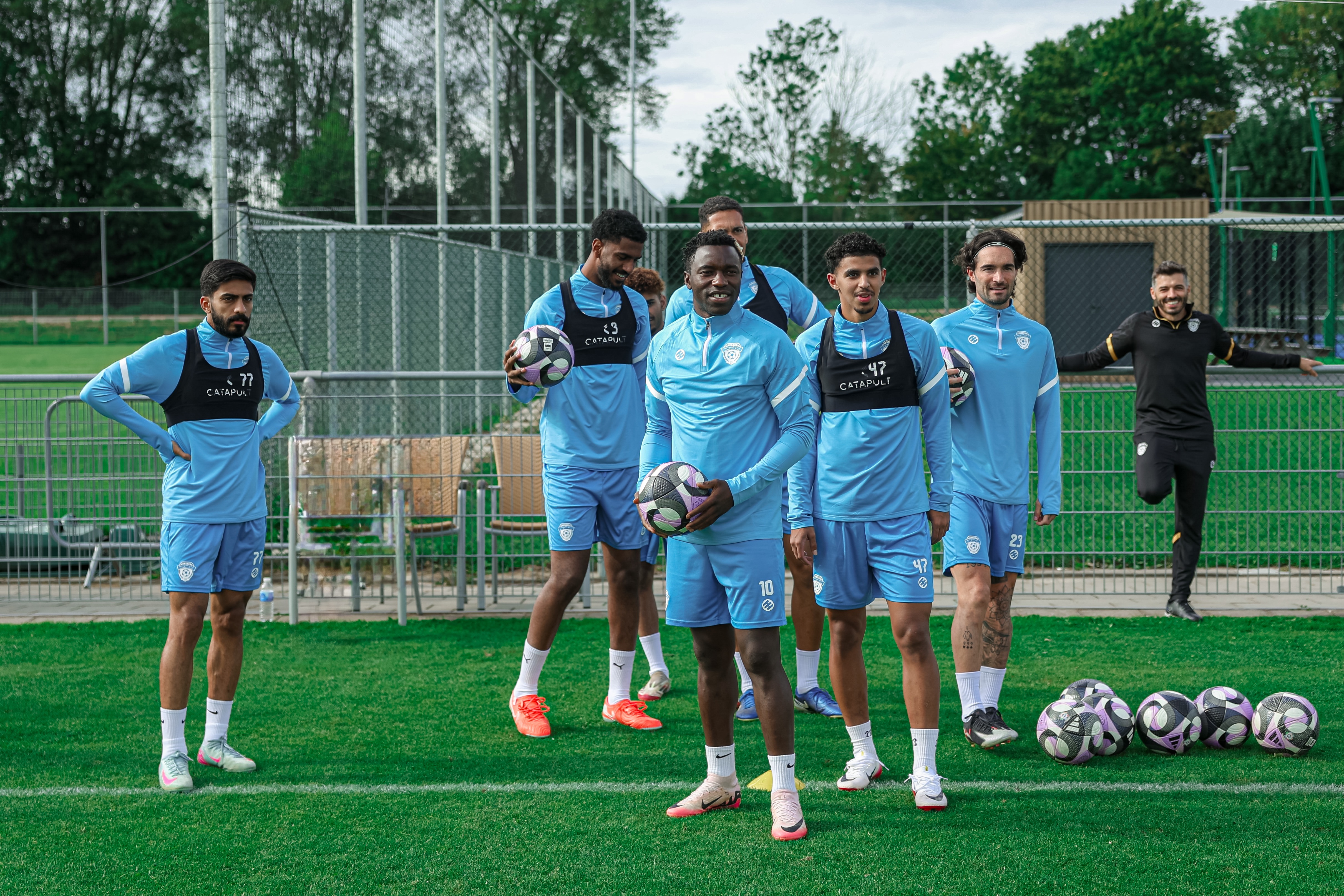 الفيحاء ينهي استعداداته للودية الأولى مع أم صلال القطري بحصتين تدريبيتين