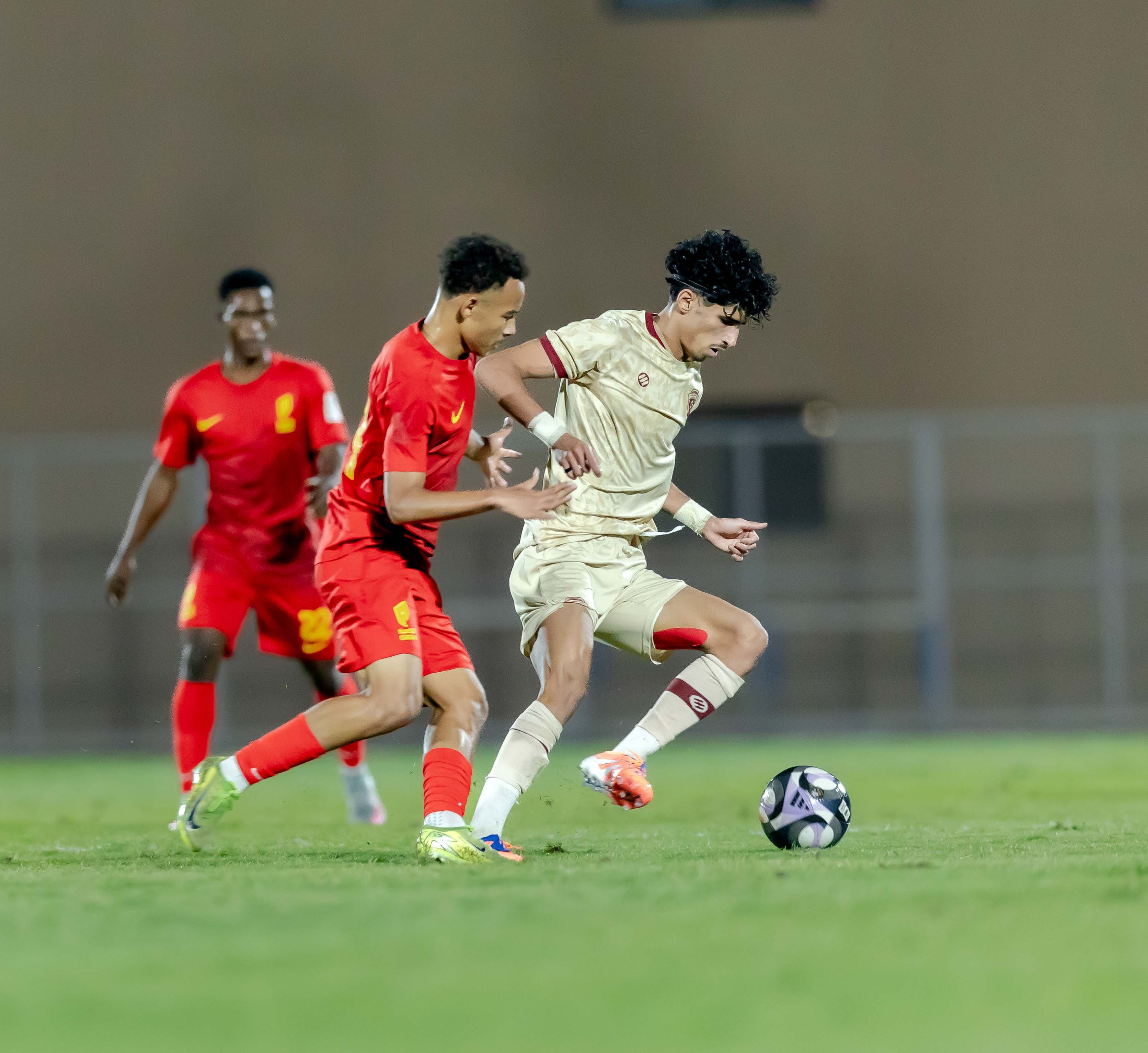 الفيحاء تحت ٢١ سنة يتعادل إيجابياً بهدفين أمام القادسية