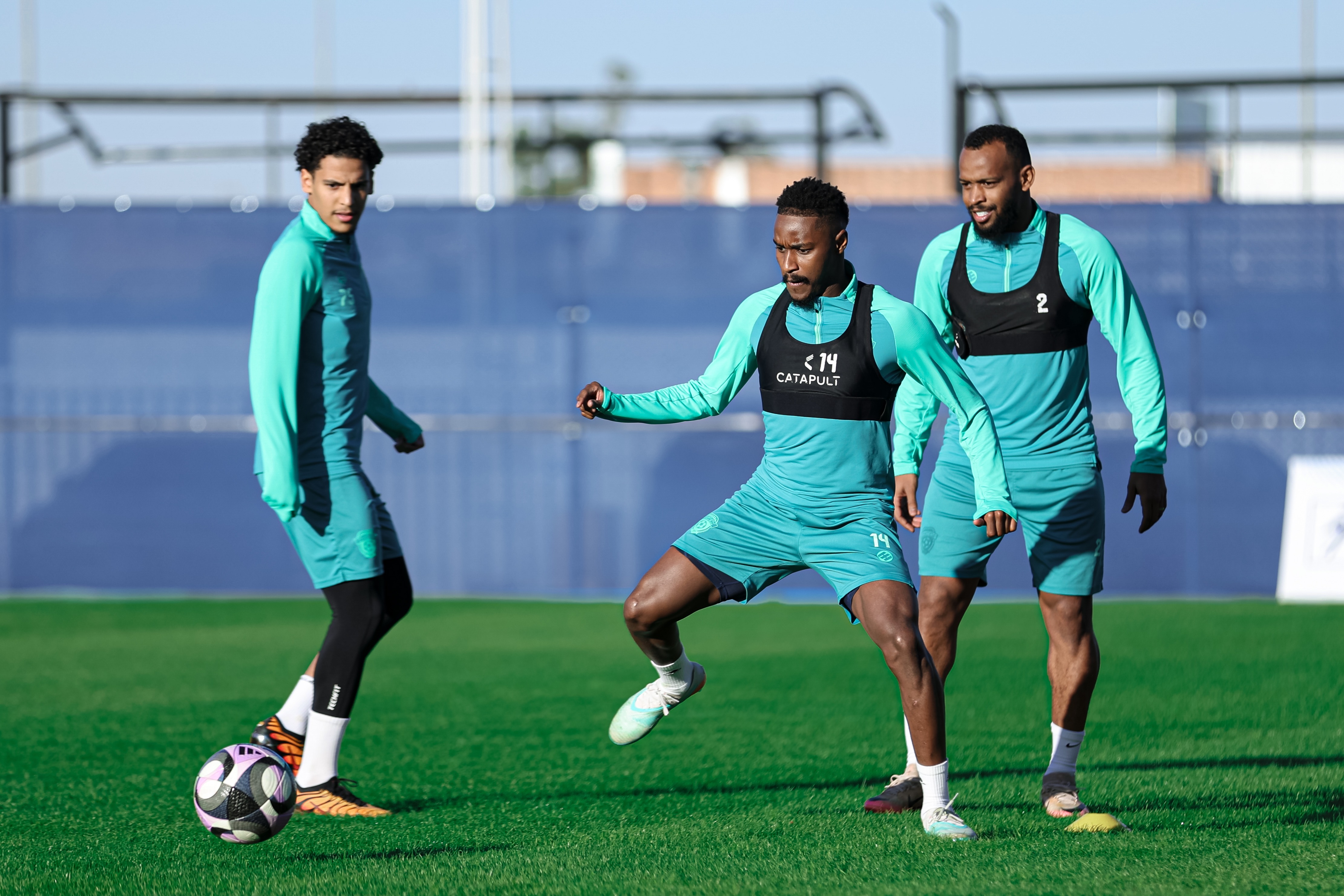 الفيحاء يواصل تحضيراته استعداداً لمواجهة الحزم