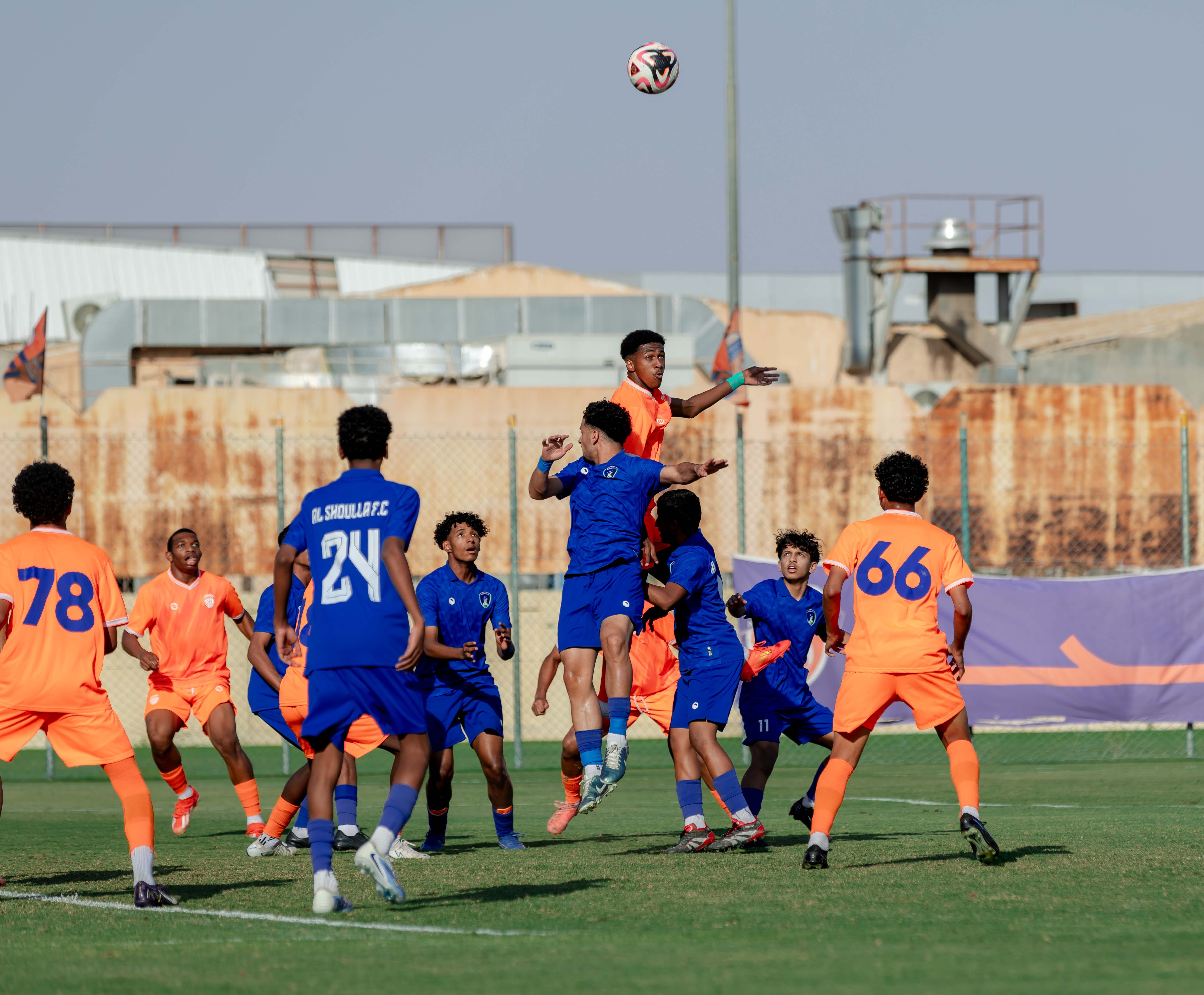 الفيحاء تحت 17 سنة يكسب لقاء نظيره نادي الشعلة بستة أهداف