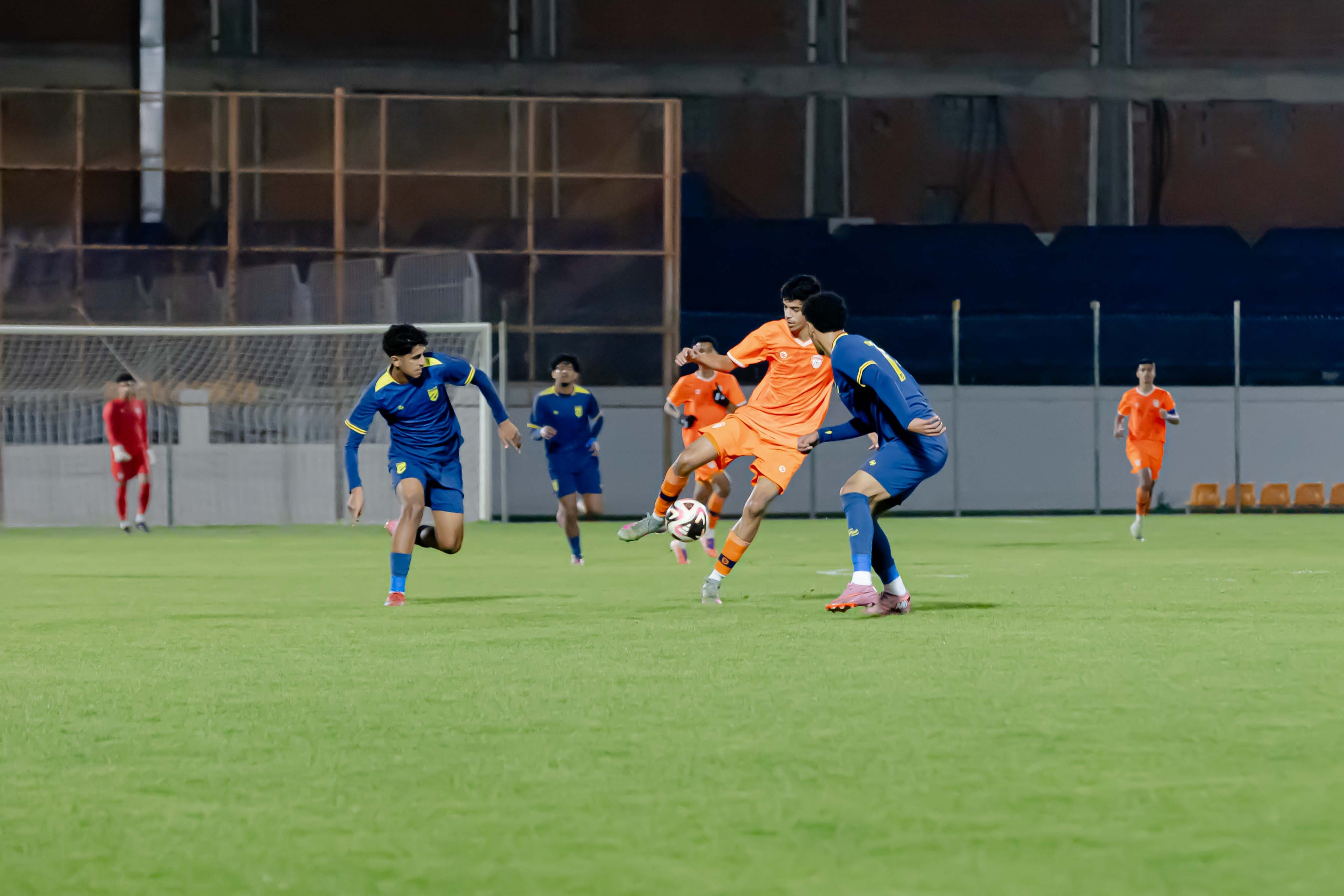 الفيحاء تحت 18 سنة يتعادل ايجابياً مع نظيرة نادي الحزم