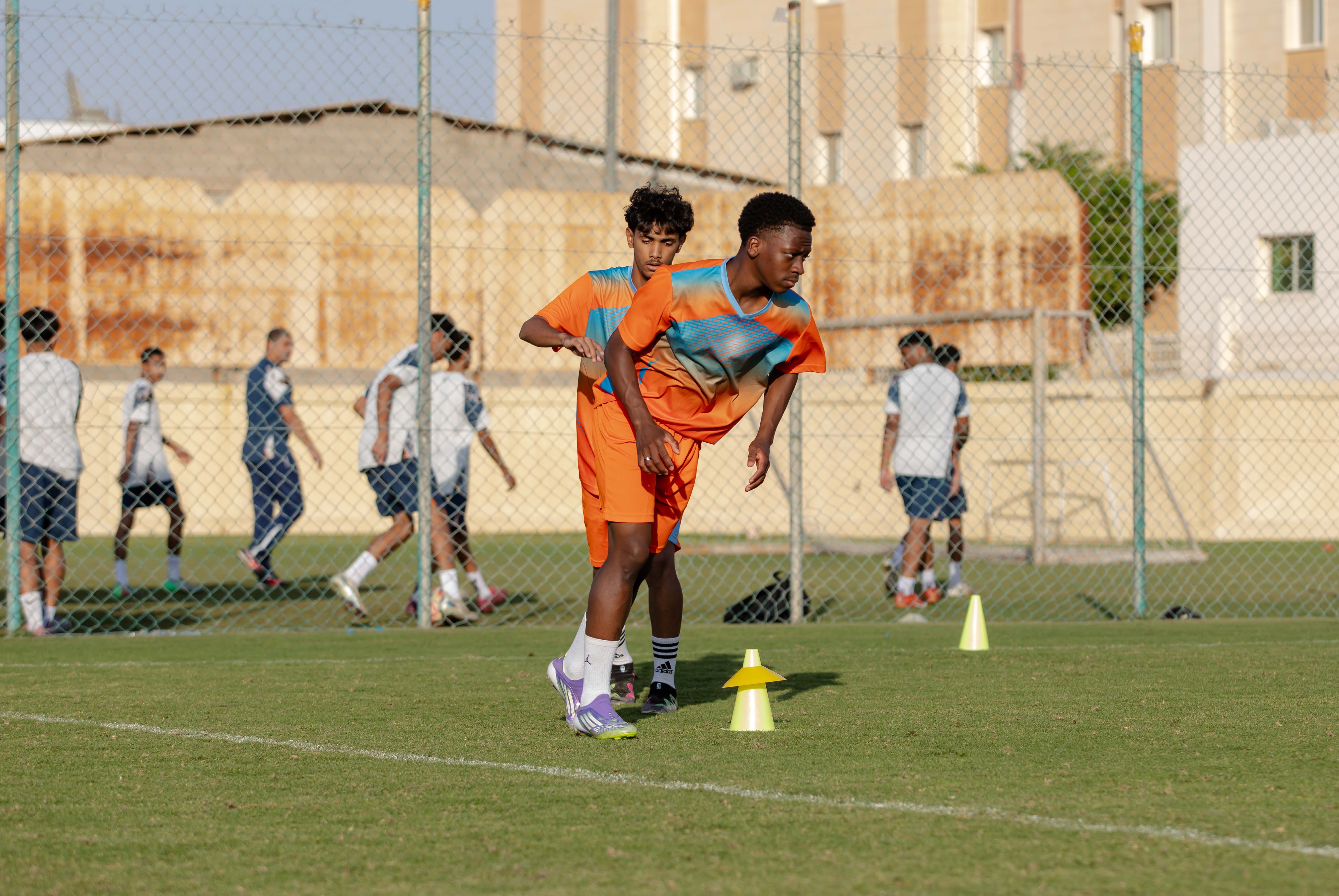 الفيحاء تحت 17 سنة يجري تمرينه الرئيس لمواجهة نظيره نادي الانصار