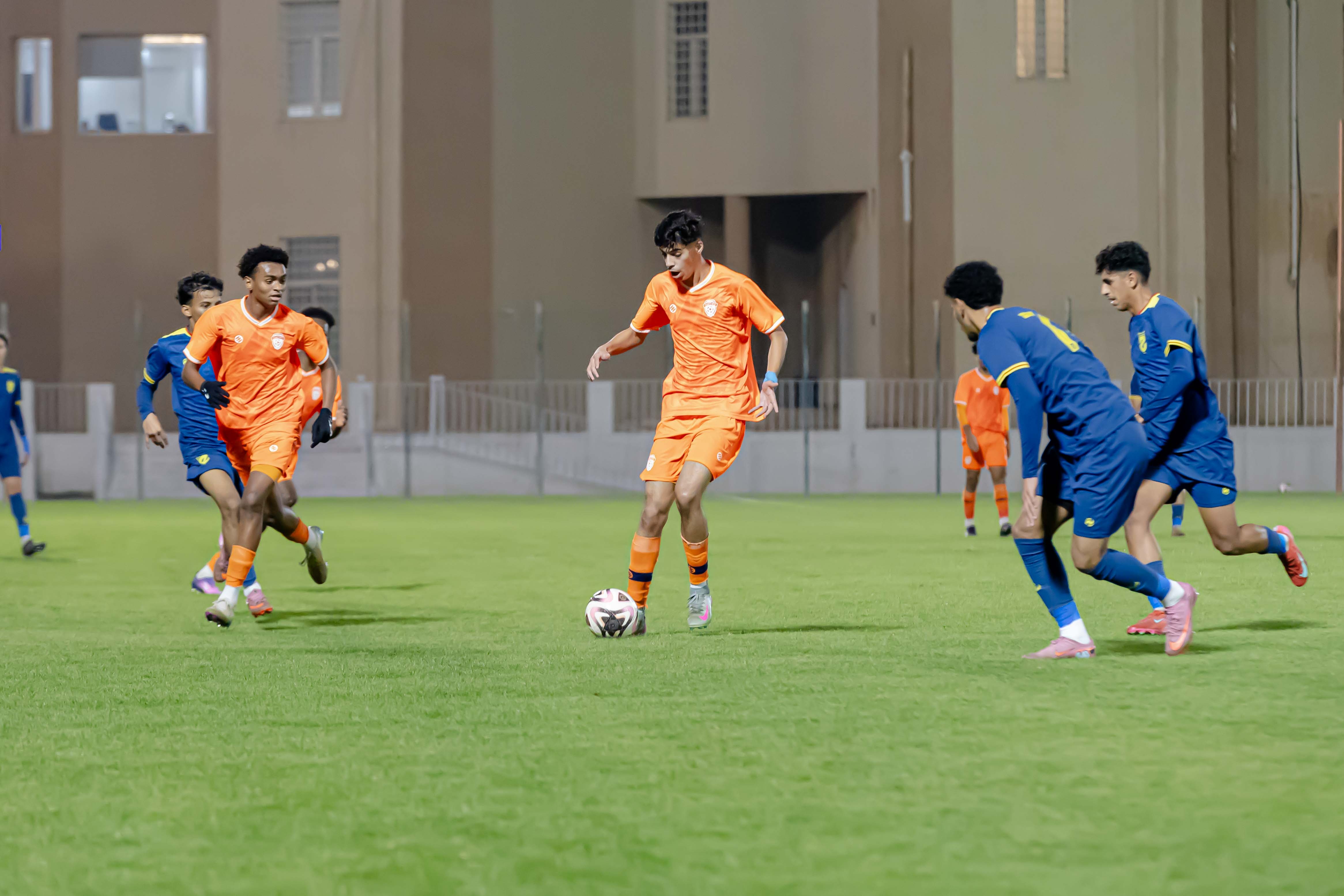 الفيحاء تحت 18 سنة يتعادل ايجابياً مع نظيرة نادي الحزم