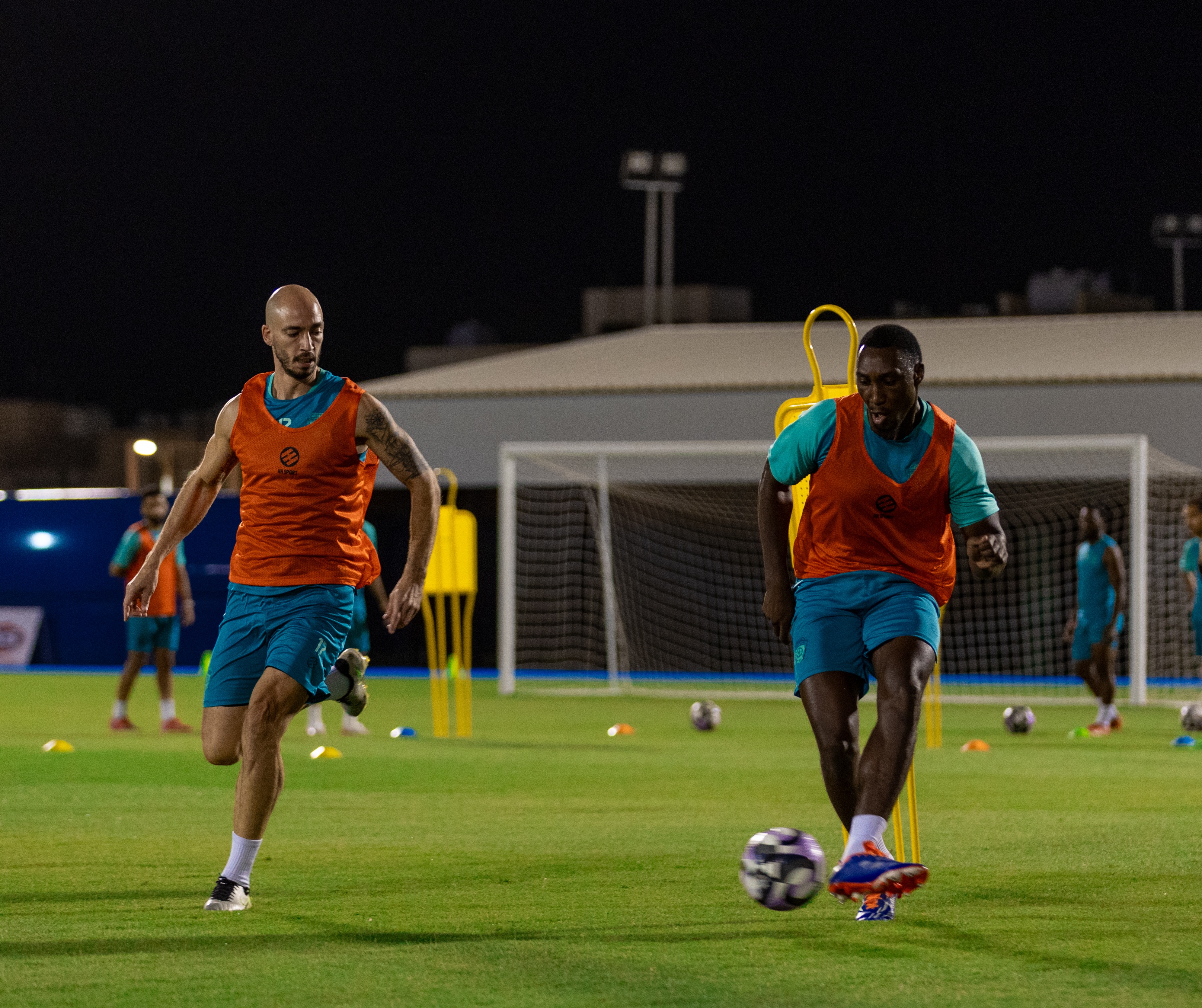 الفيحاء يواصل استعداداته لمواجهة الحزم الودية