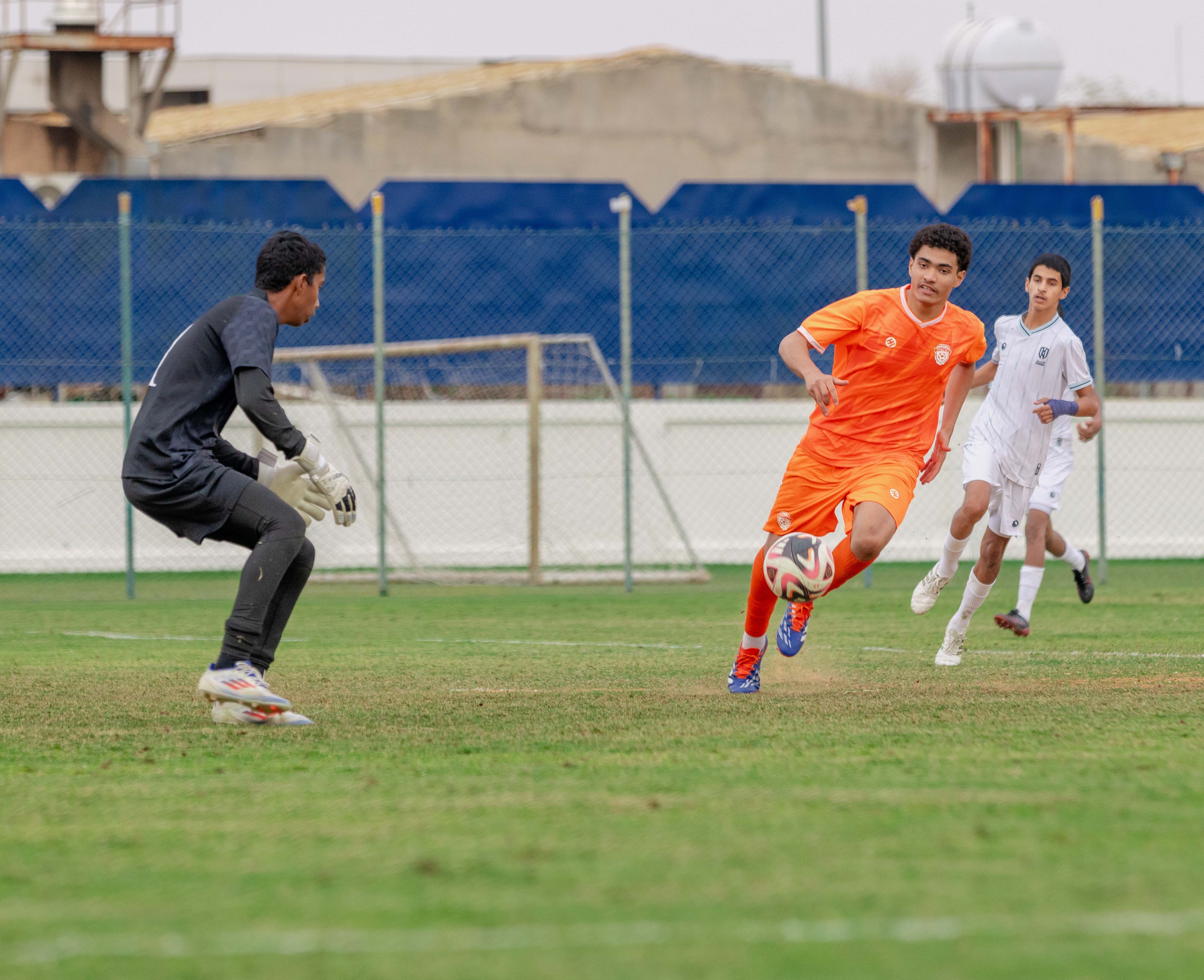 الفيحاء تحت ١٥ سنة يكسب لقاء نظيره نادي الأخدود