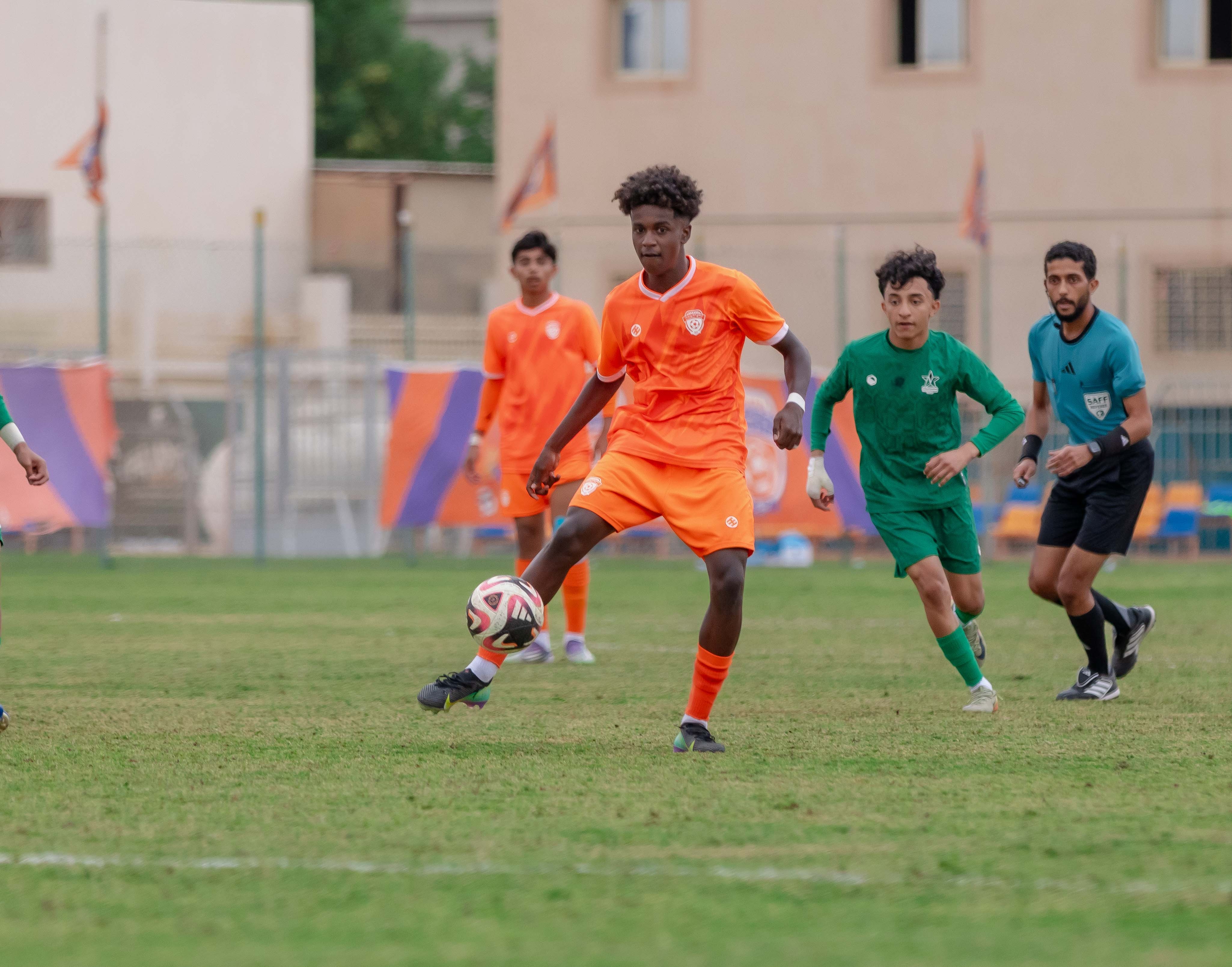 الفيحاء تحت 17 سنة يكسب لقاء نظيره نادي النجمة