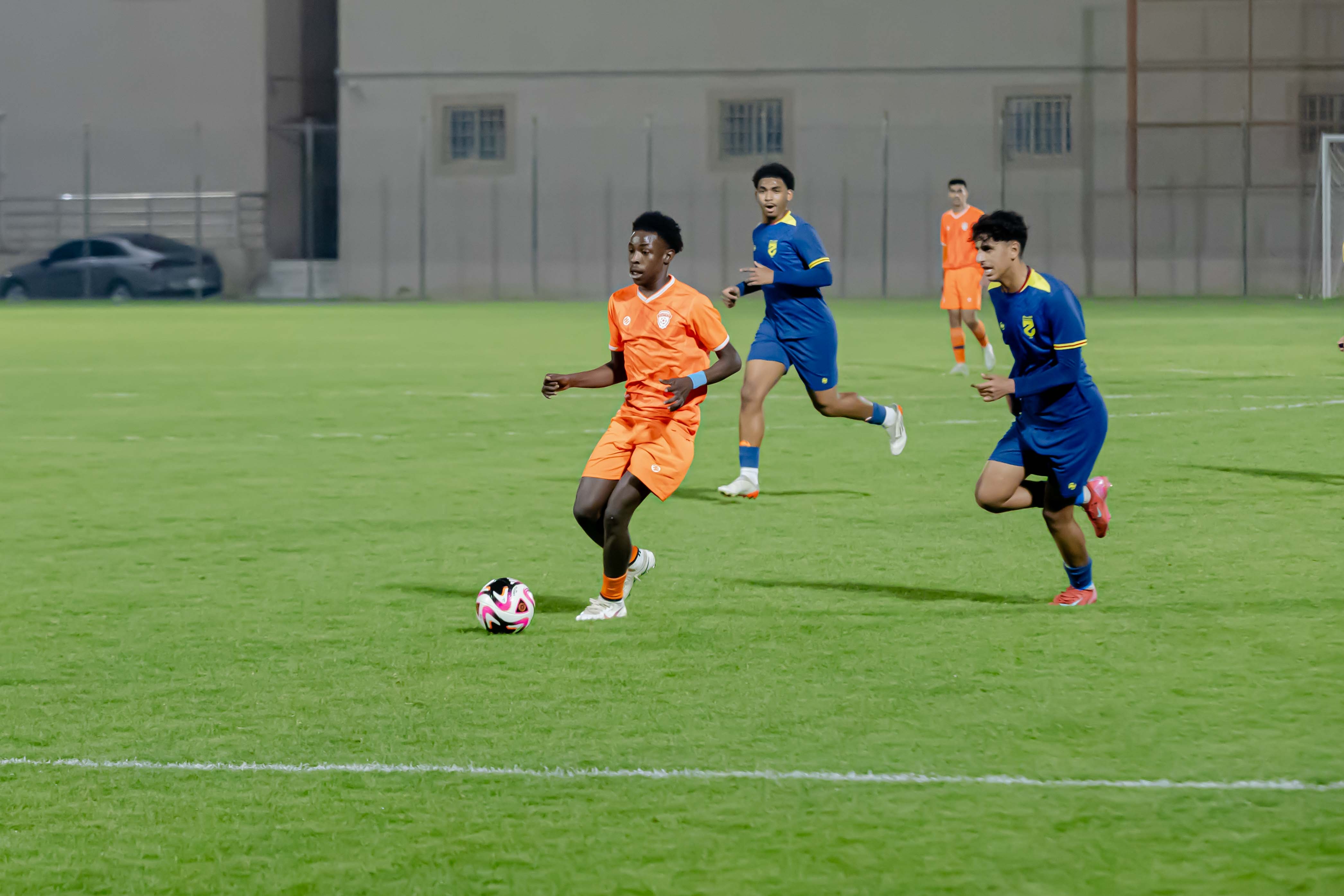 الفيحاء تحت 18 سنة يتعادل ايجابياً مع نظيرة نادي الحزم