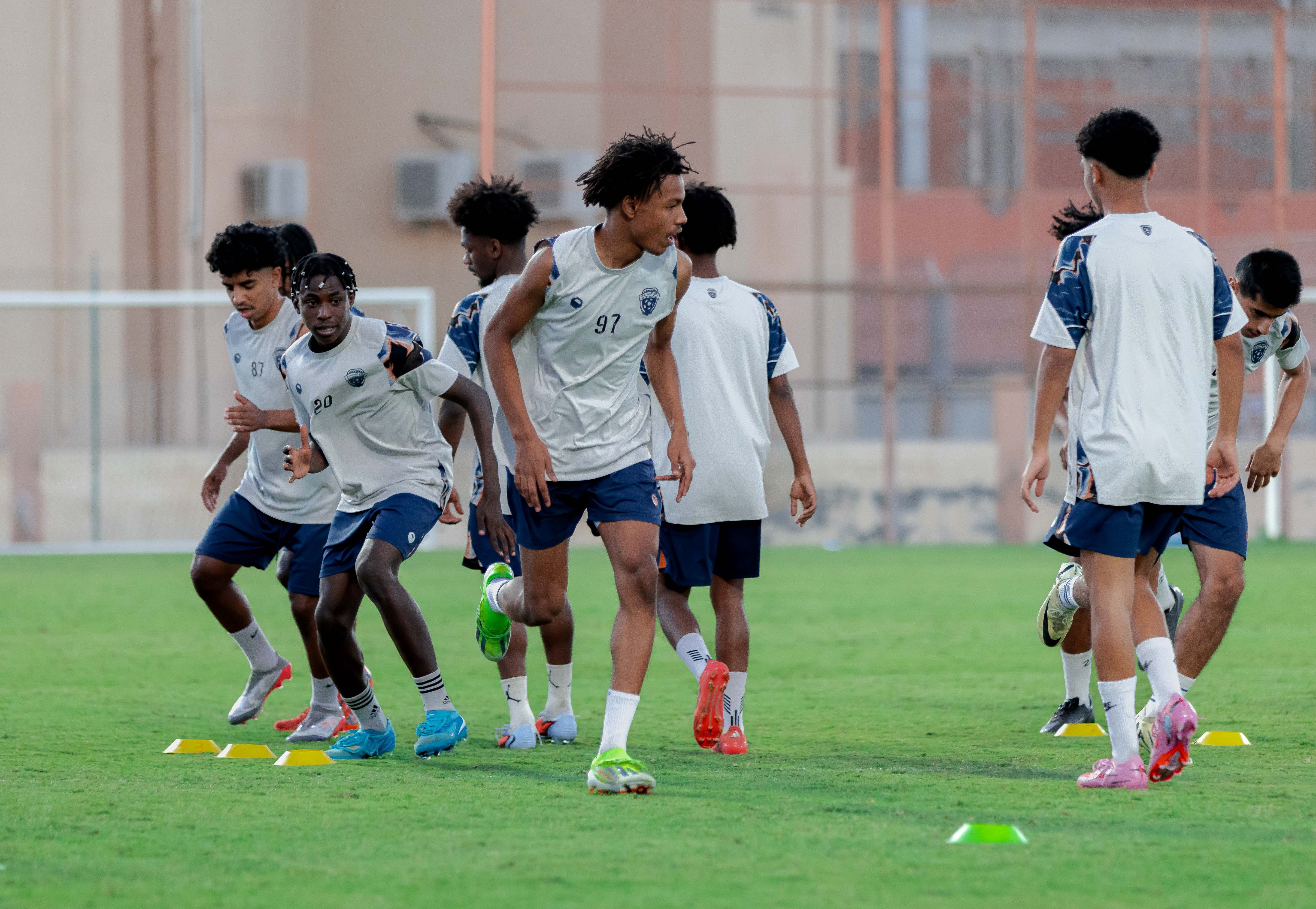 الفيحاء تحت 18 سنة يجري تمرينه الرئيس لمواجهة نظيره نادي الاتحاد