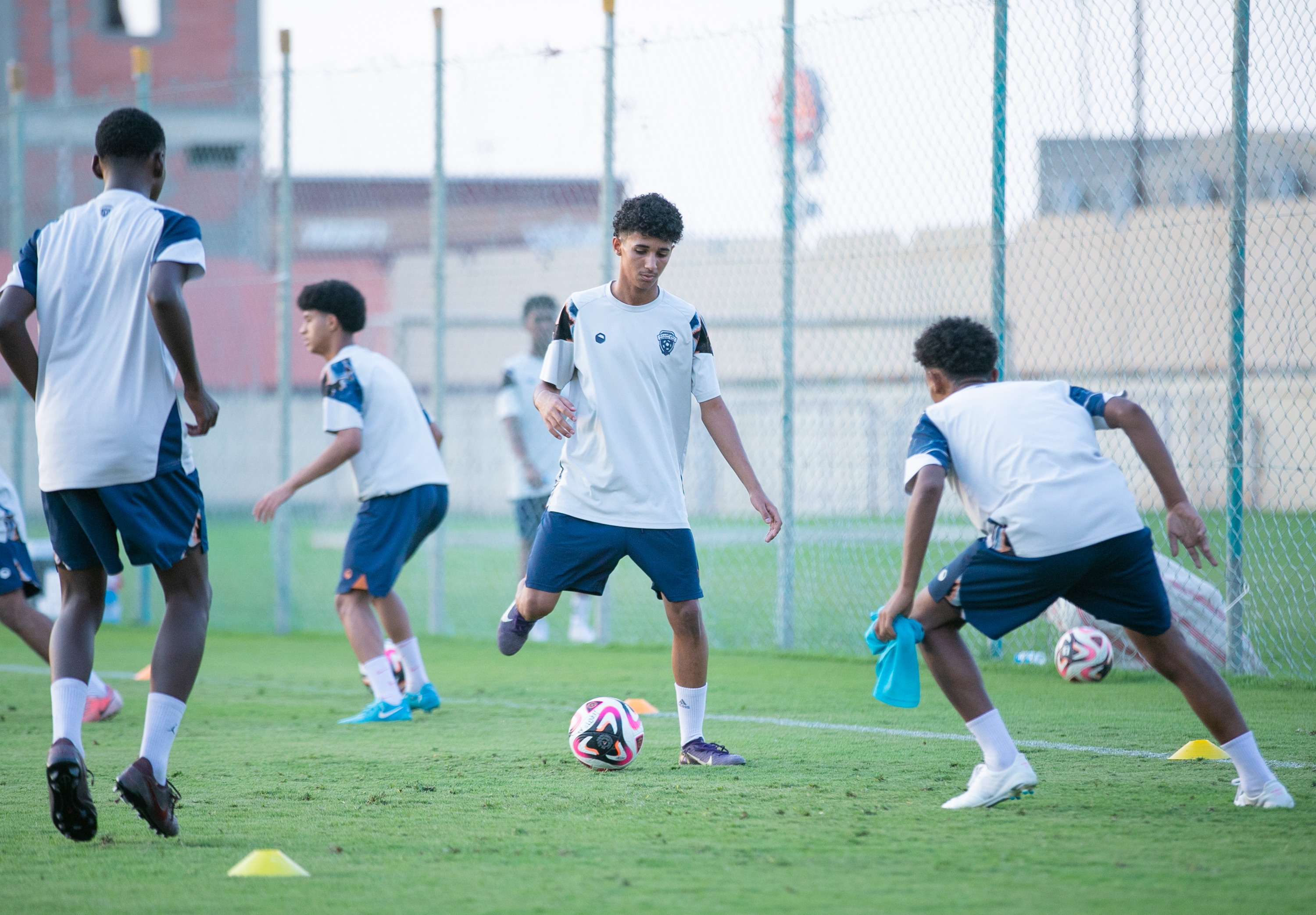 الفيحاء تحت 17 سنة يواصل تحضيراته اليومية لمواجهة نظيره نادي الجيل