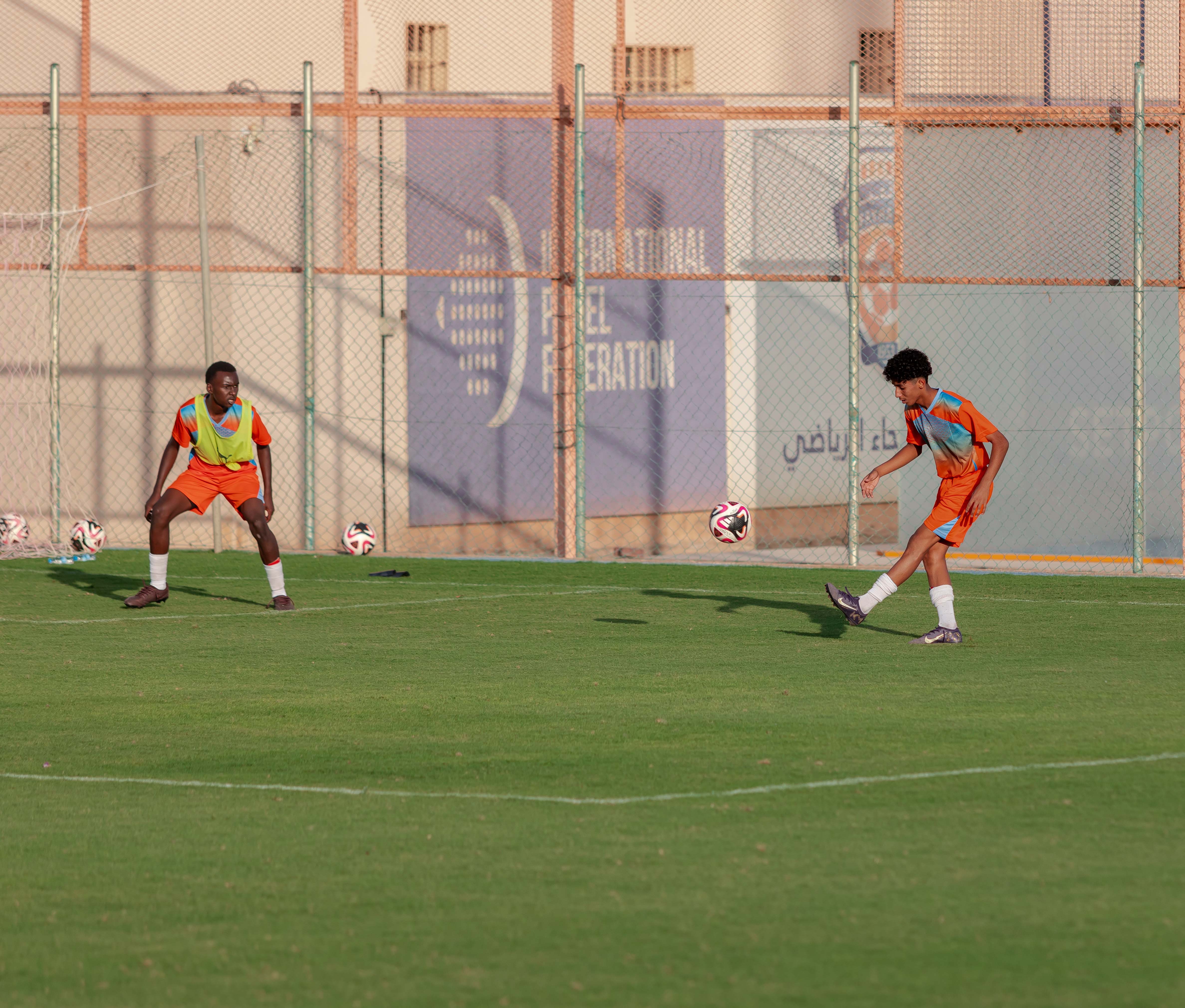 الفيحاء تحت 17 سنة يجري تمرينه الرئيس لمواجهة نظيره نادي حطين