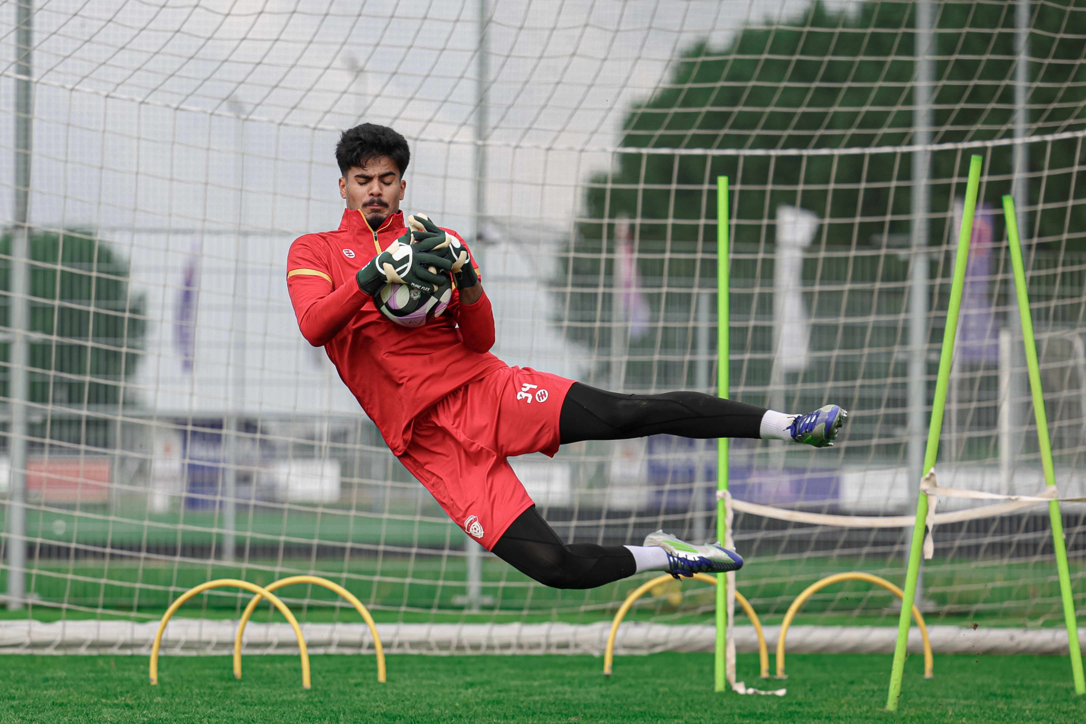 الفهود يرفعون وتيرة التحضيرات في ثاني أيام معسكرهم بهولندا