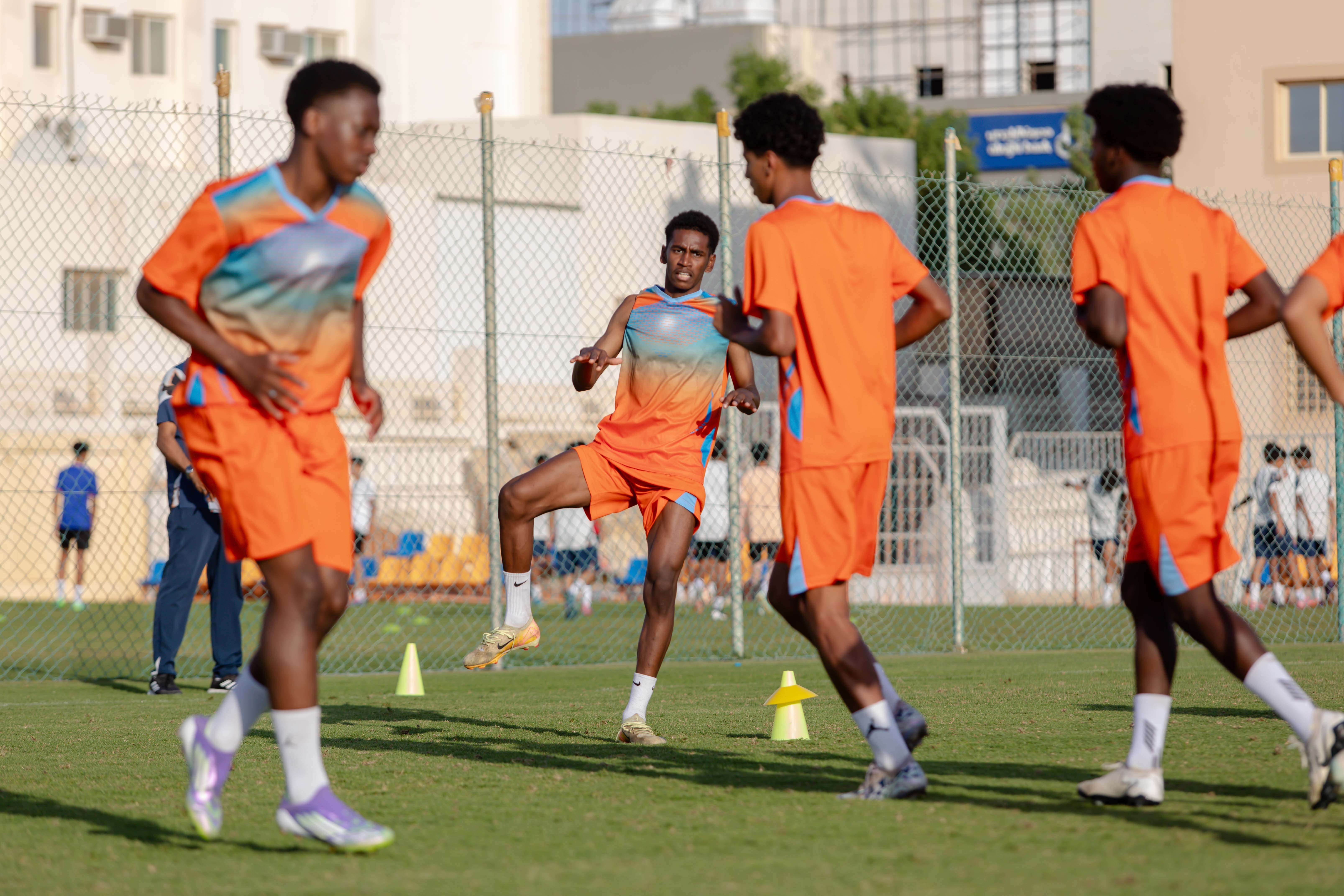 الفيحاء تحت 17 سنة يجري تمرينه الرئيس لمواجهة نظيره نادي الانصار