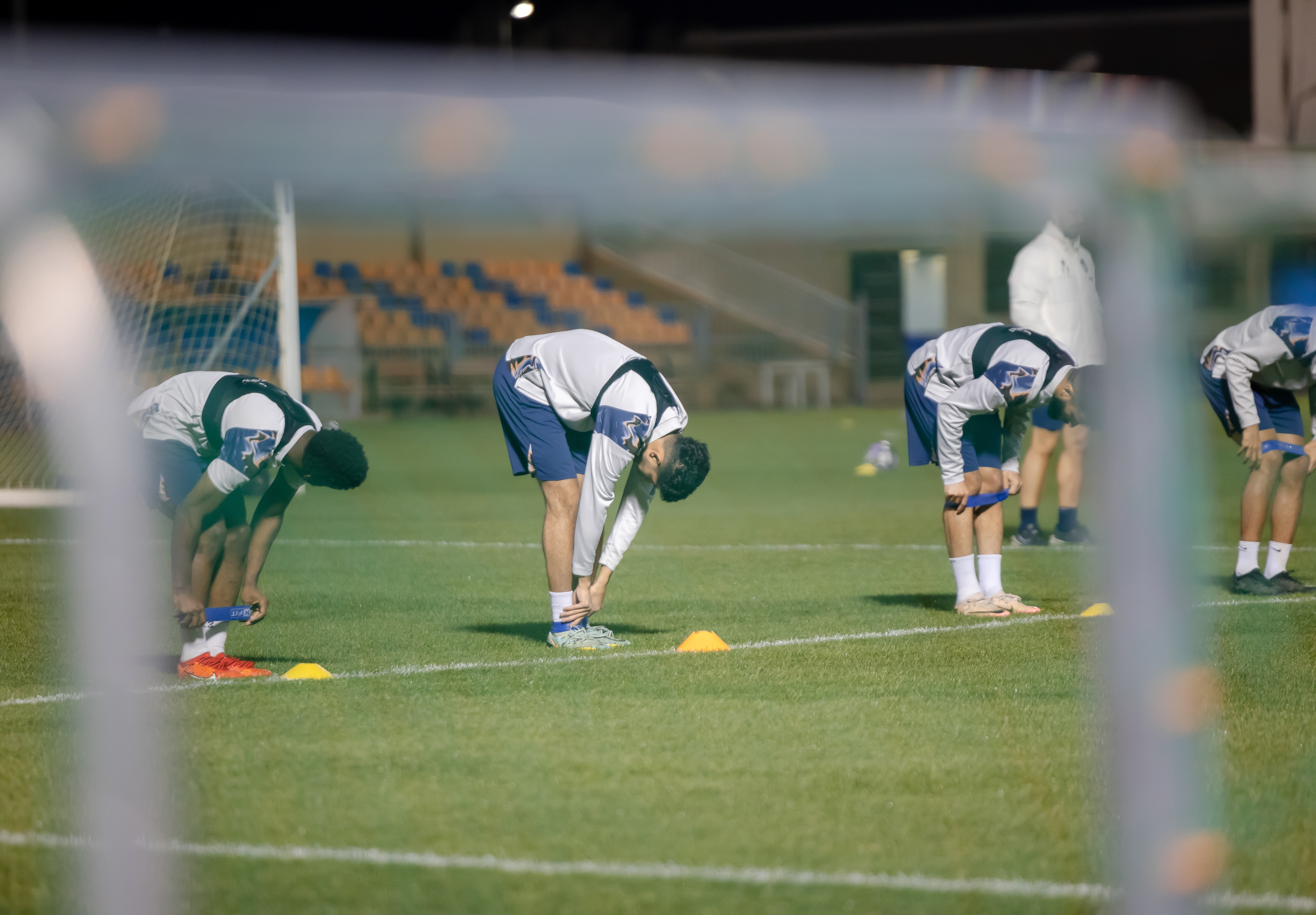 الفيحاء يجري مرانه الرئيس استعداداً لمواجهة الإتفاق