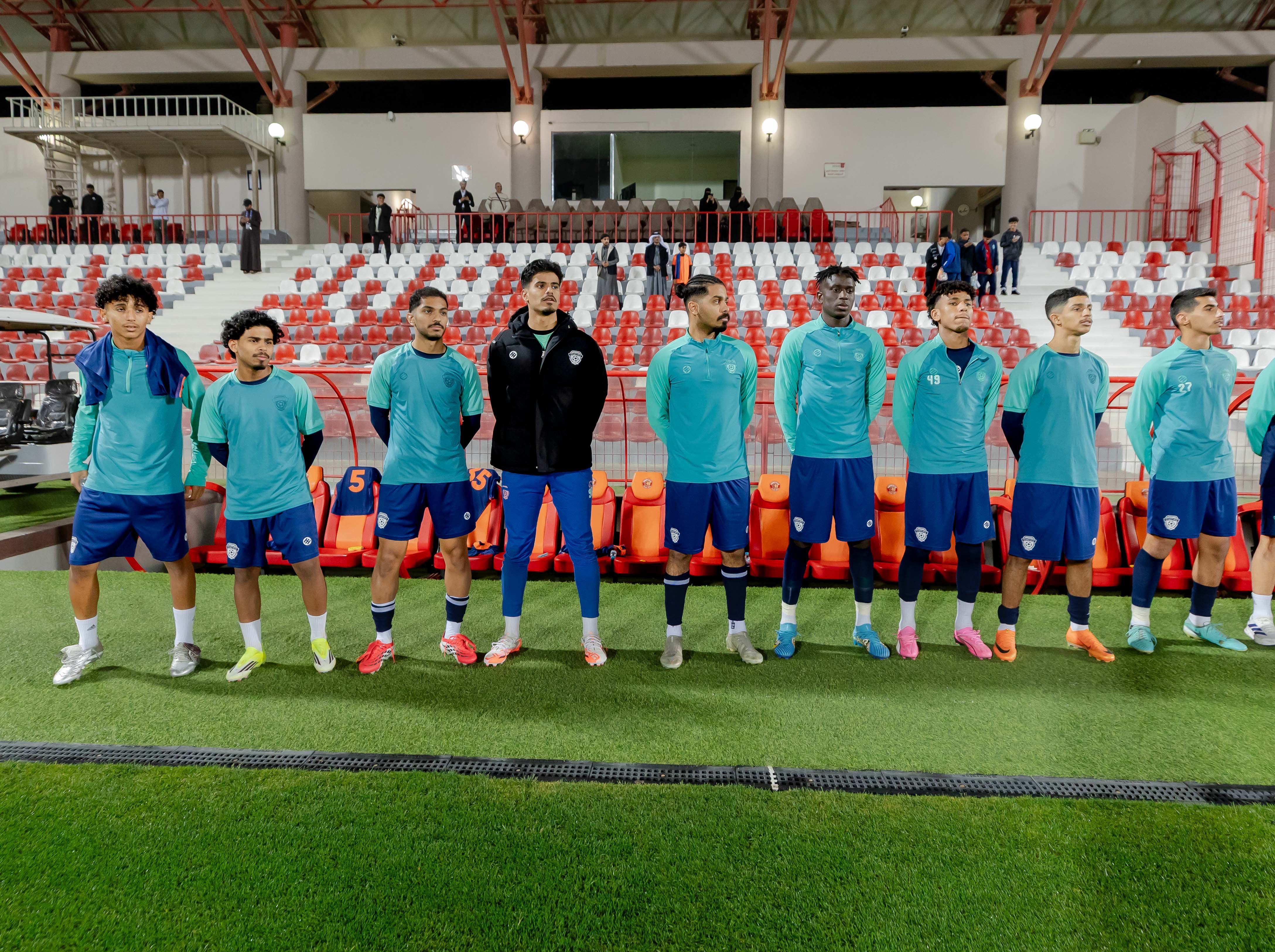 الفيحاء تحت 21 عامًا يتعادل مع نظيره ضمك ضمن الجولة الثالثة عشر من دوري جوي للنخبة U21 .