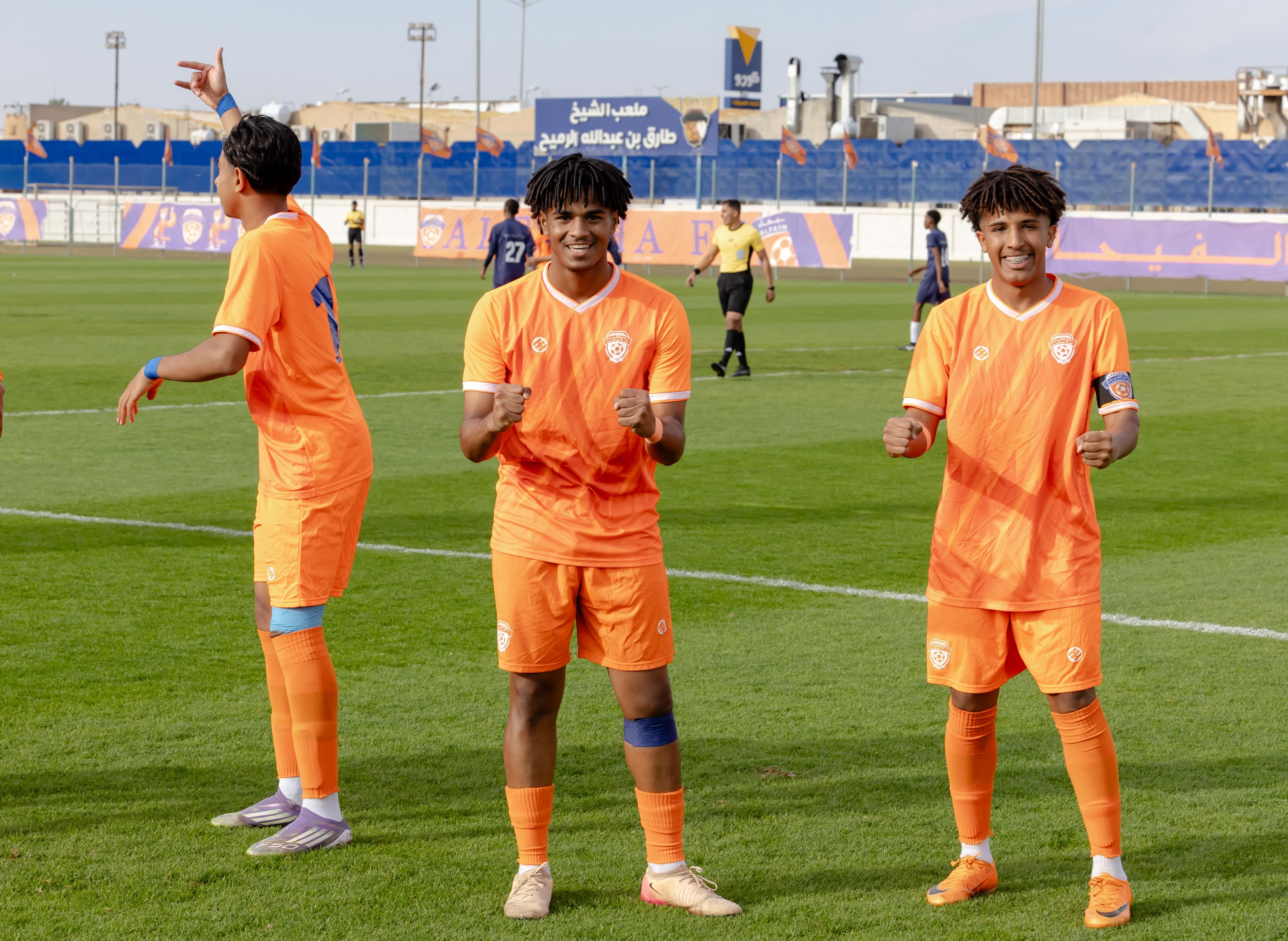الفيحاء تحت 17 سنة يكسب لقاء نظيرة نادي الامجاد