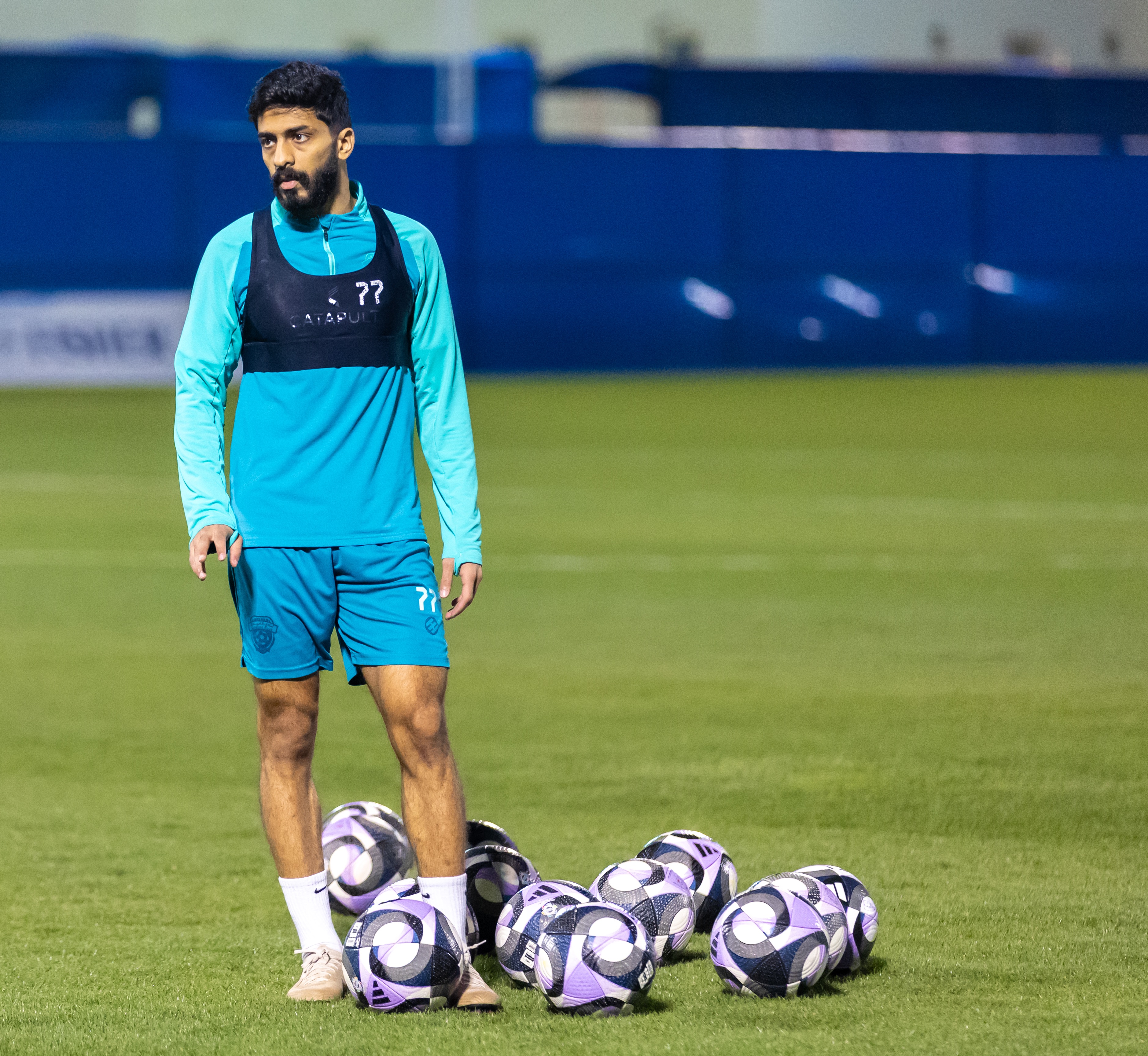 الفيحاء يجري مرانه الرئيس استعداداً لمواجهة التعاون