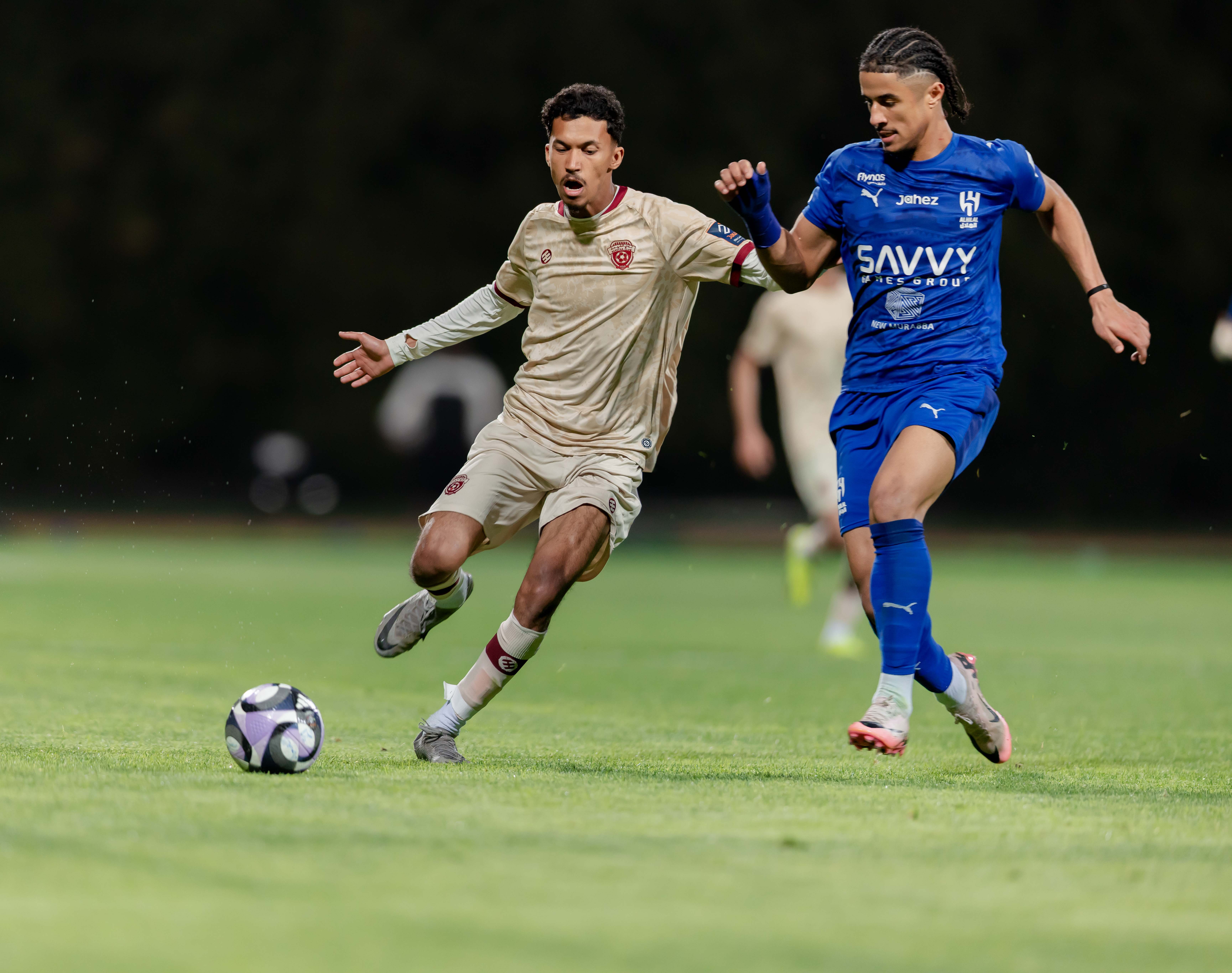 الفيحاء تحت 21 عامًا يخسر لقاء نظيره الهلال ضمن الجولة الثالثة عشر من دوري جوي للنخبة U21 .