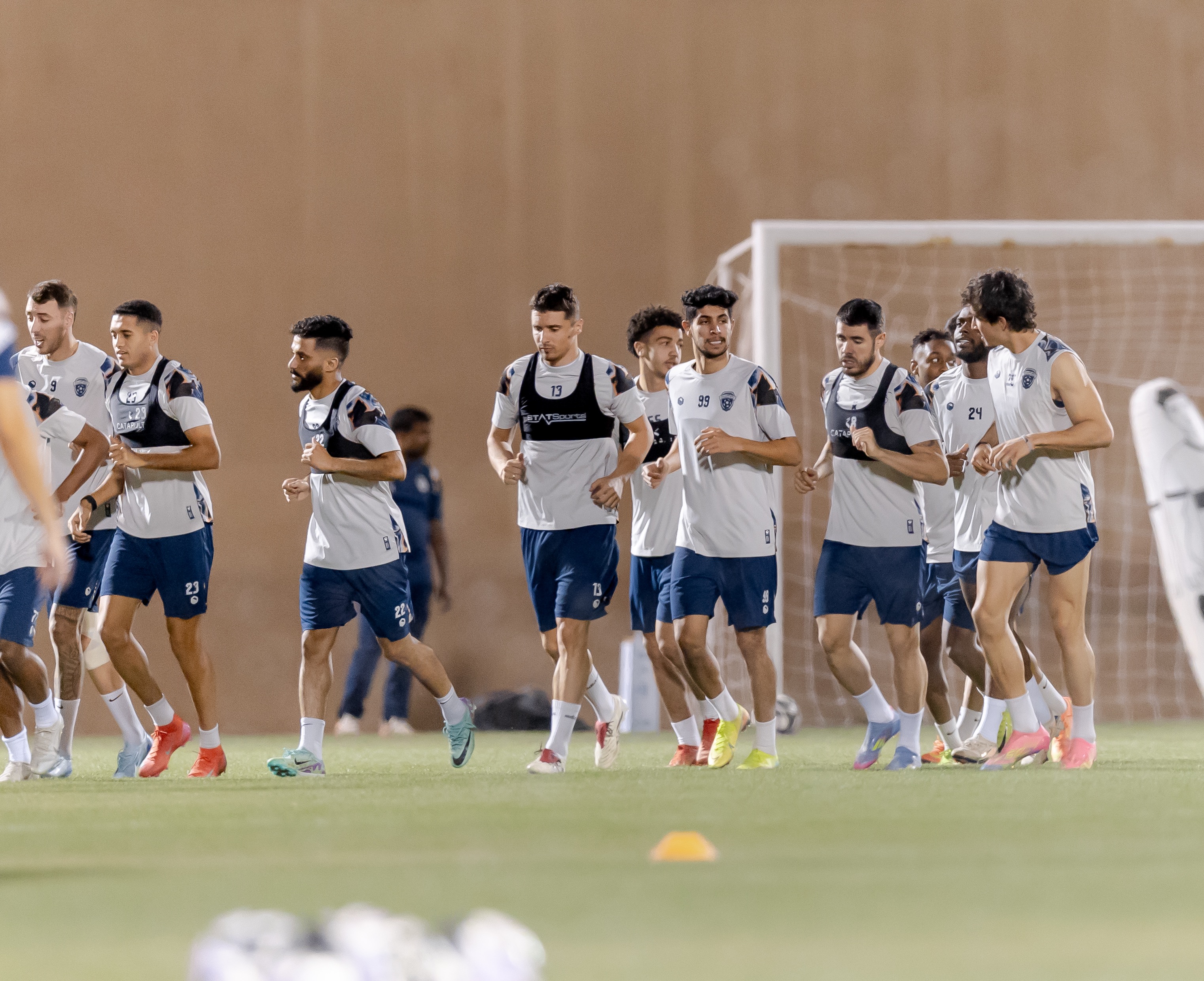 الفيحاء يجري تمرينه الرئيس لمواجهة ضمك الجمعة القادم