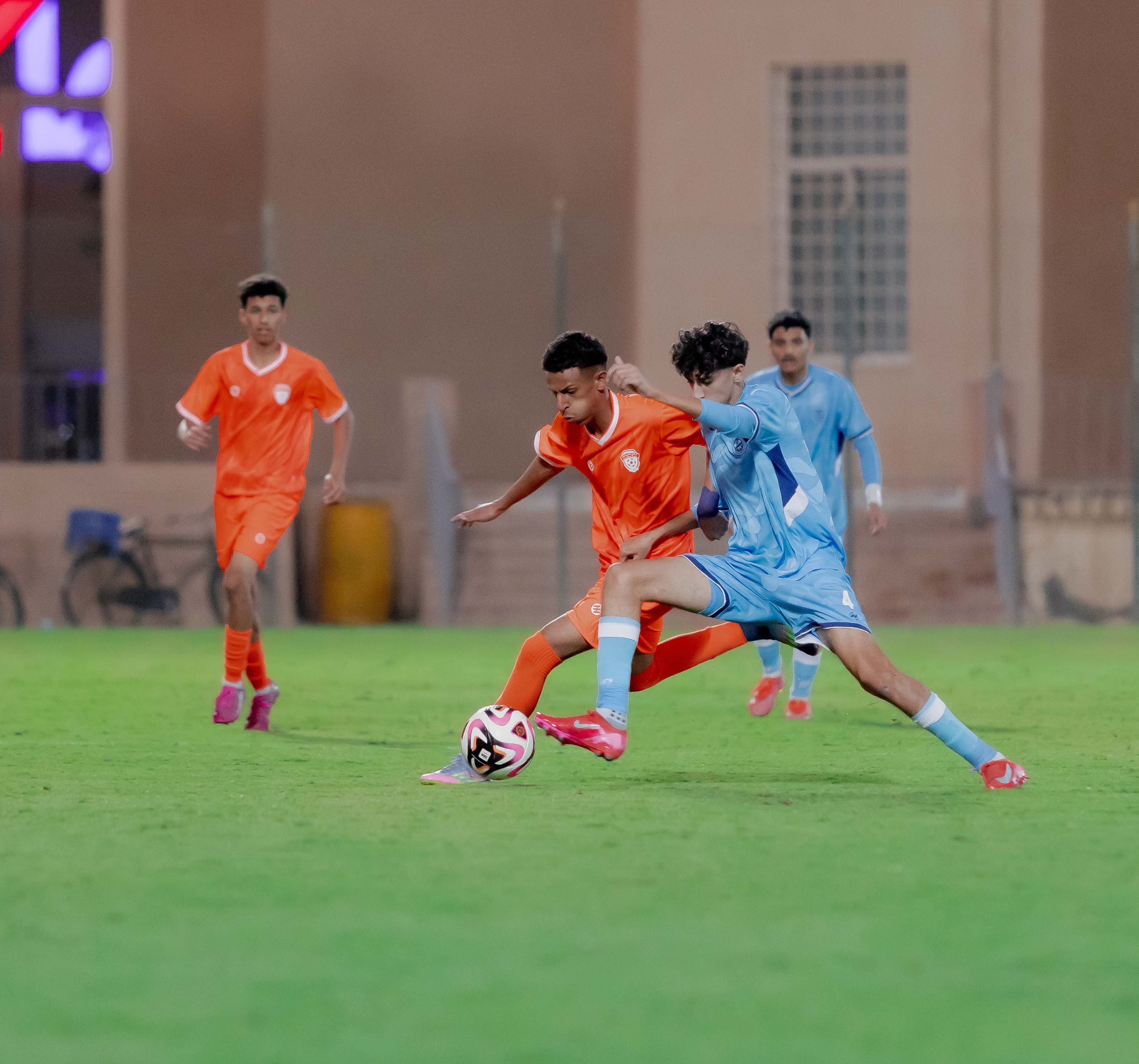 الفيحاء تحت 16 سنة يكسب لقاء نظيره الباطن