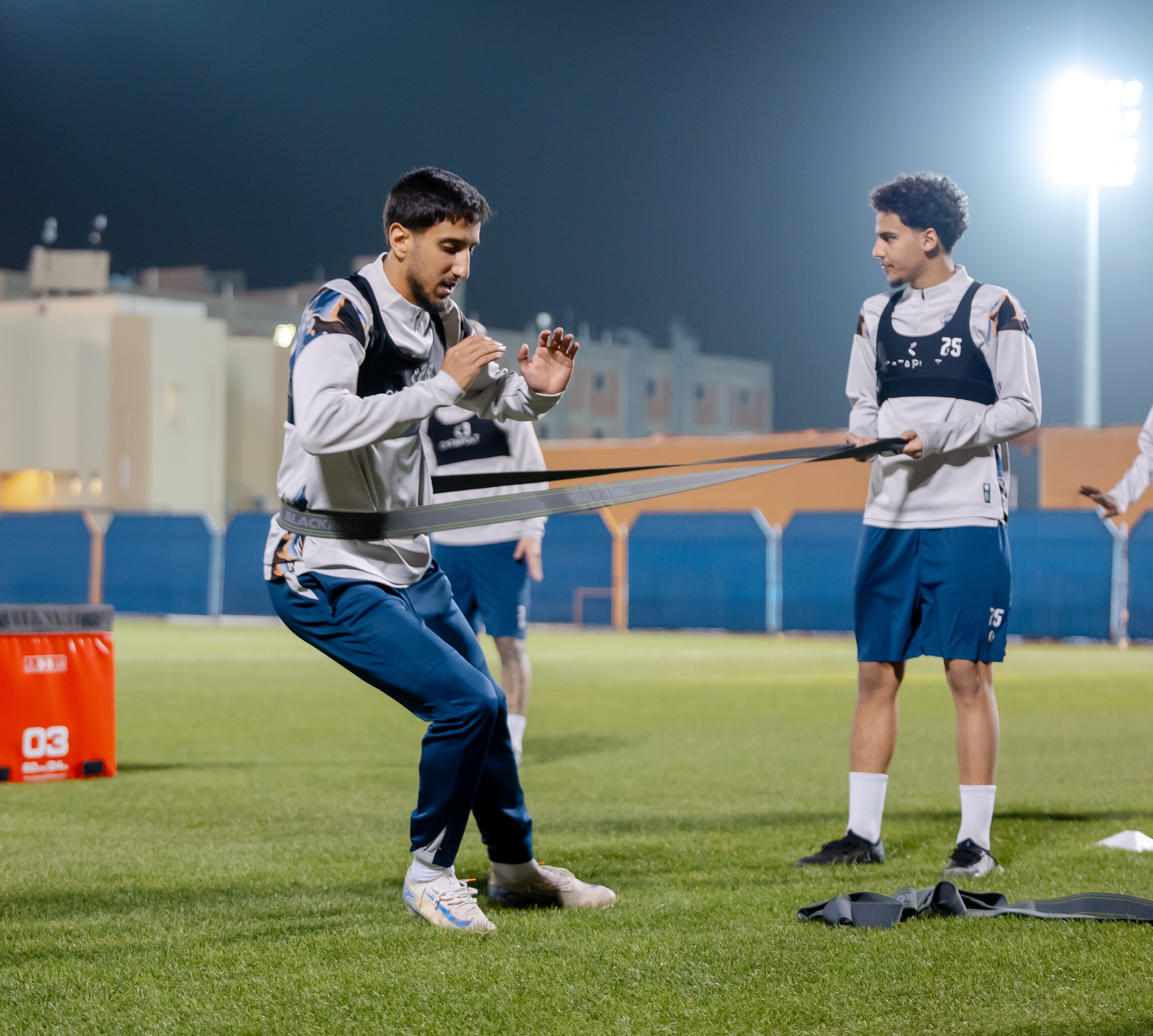 الفيحاء يواصل تحضيراته استعداداً لمواجهة الإتفاق