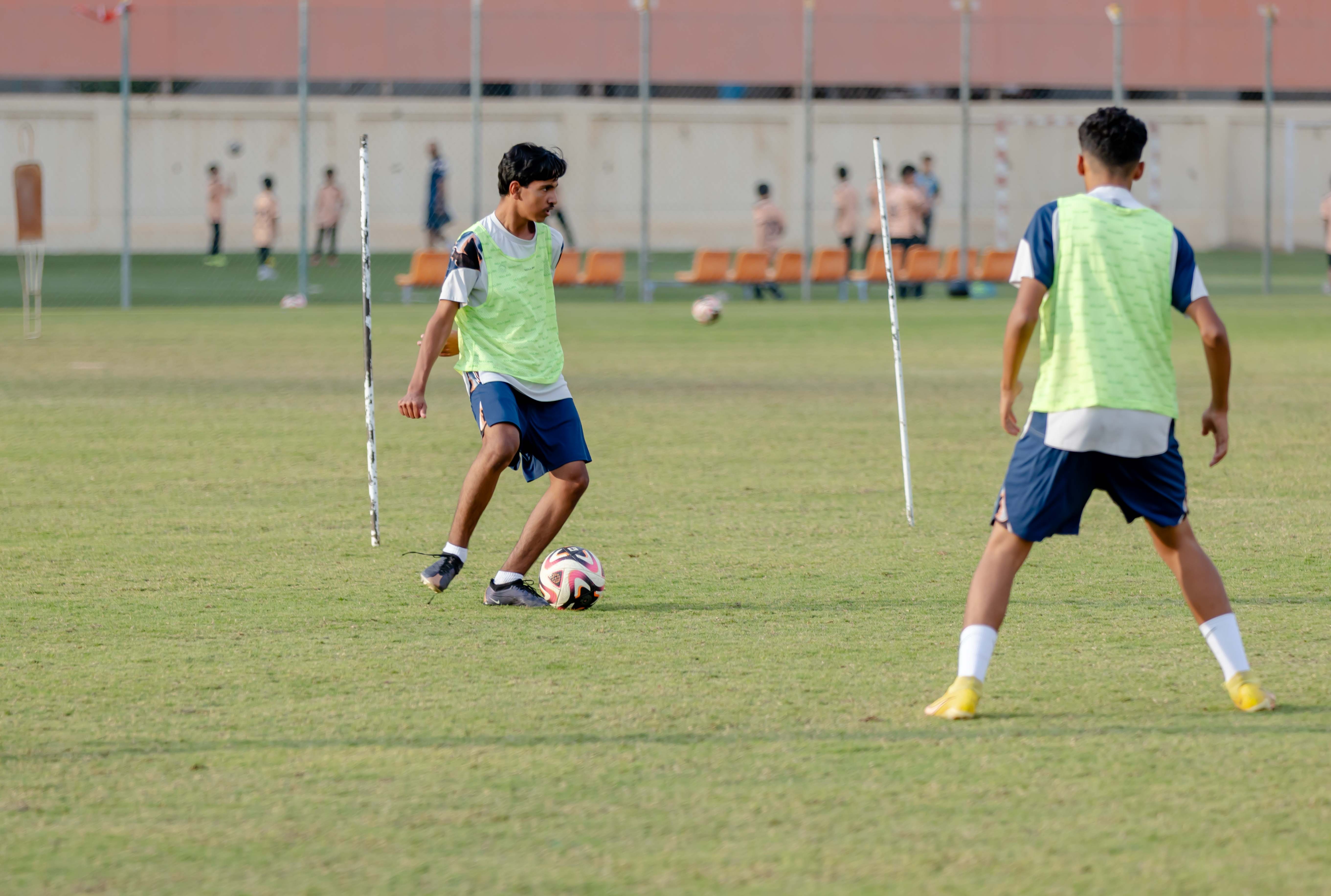 الفيحاء تحت 15 سنة يجري تمرينه الرئيس لمواجهة نظيره نادي الهلال